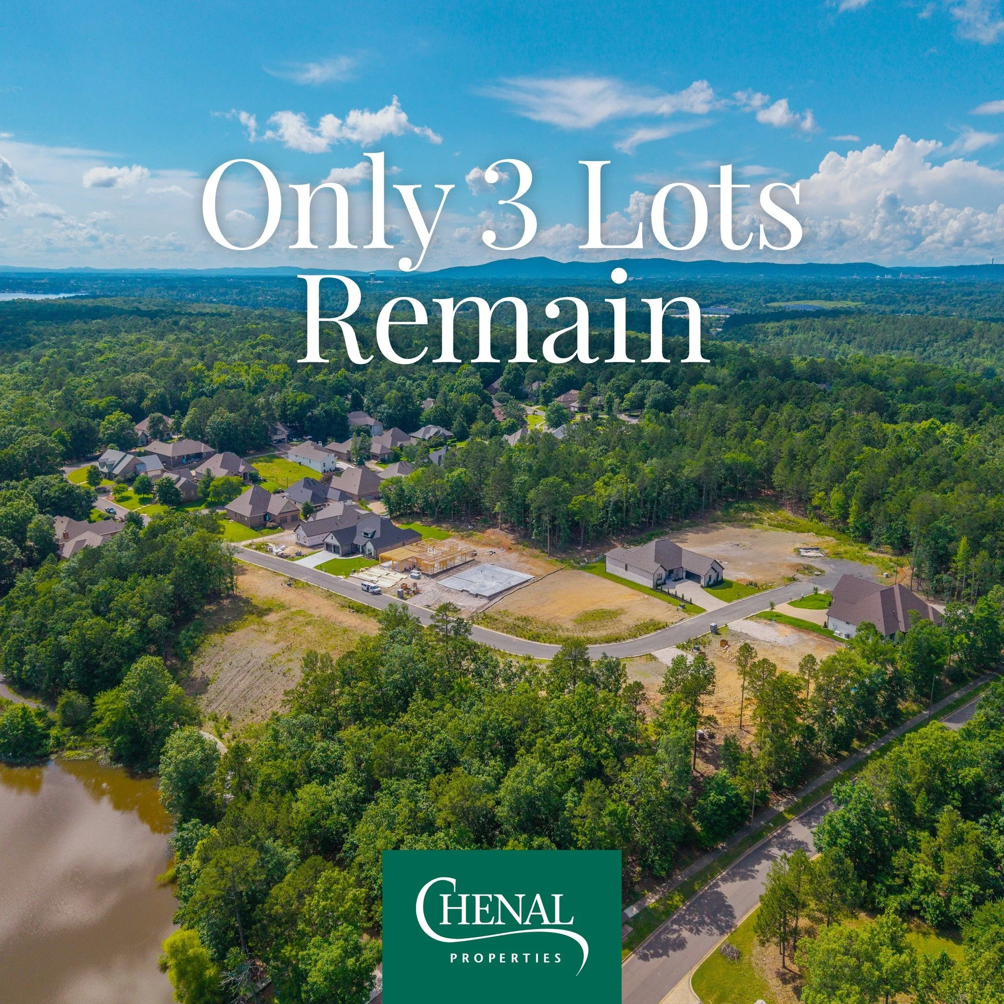 The views are incredible. The lifestyle is unmatched. And now, the opportunities are limited.

Only three lots remain in this phase at Red Oak Ridge, Hot Springs' premier community surrounded by more than 800 acres of natural beauty. Enjoy private la