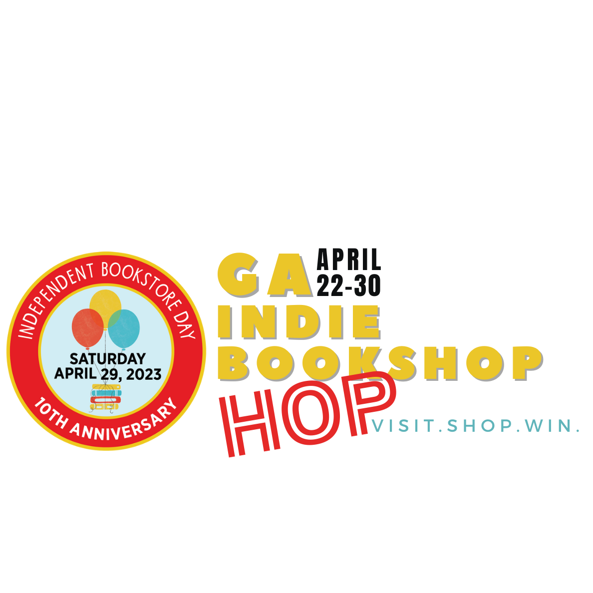 GA Independent Bookstore Day HOP
