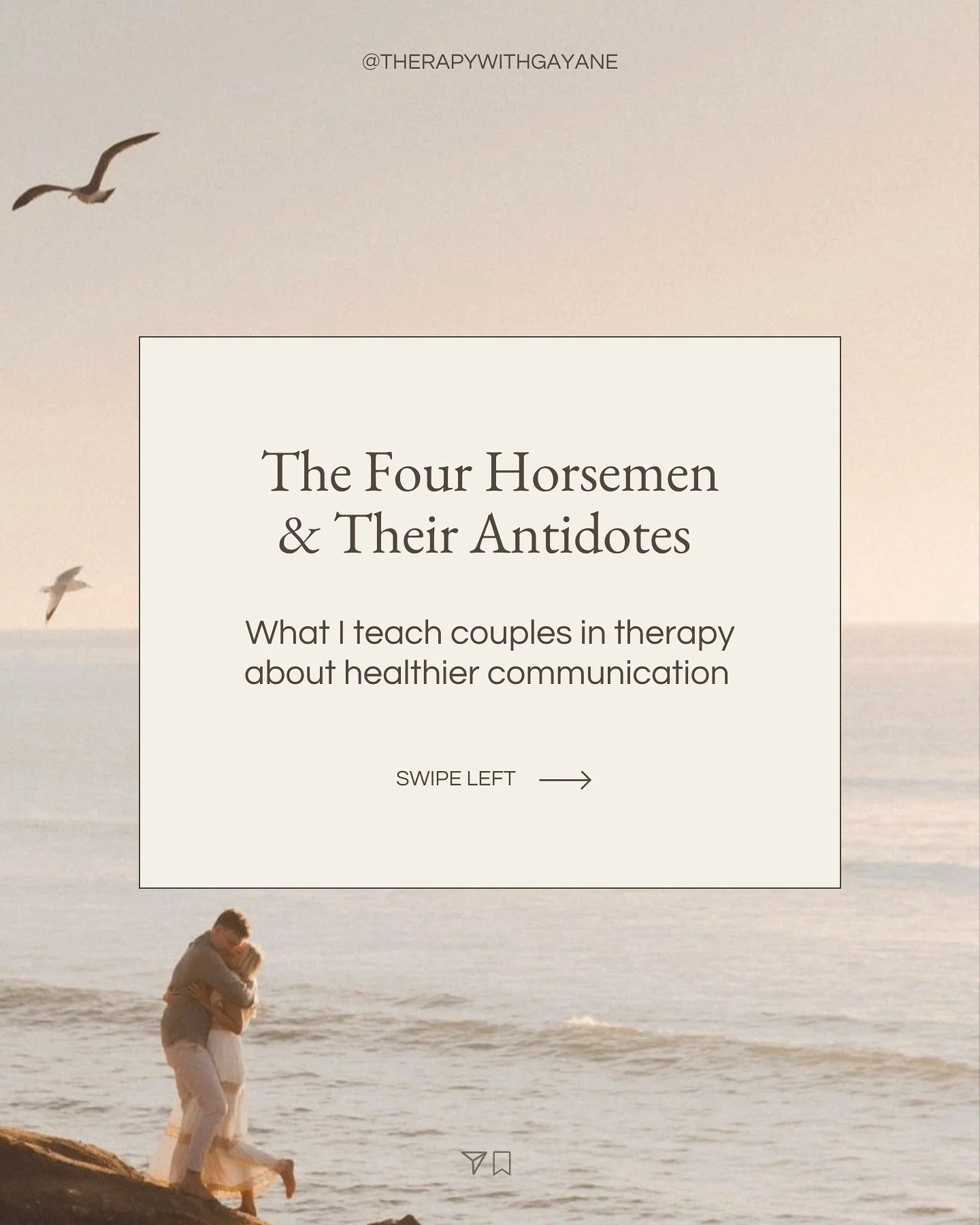 Every couple has moments that pull them apart&hellip; and moments that bring them closer. It&rsquo;s never about being flawless; it&rsquo;s about learning how to repair, reconnect, and choose each other again and again. 🤎

The Four Horsemen framewor