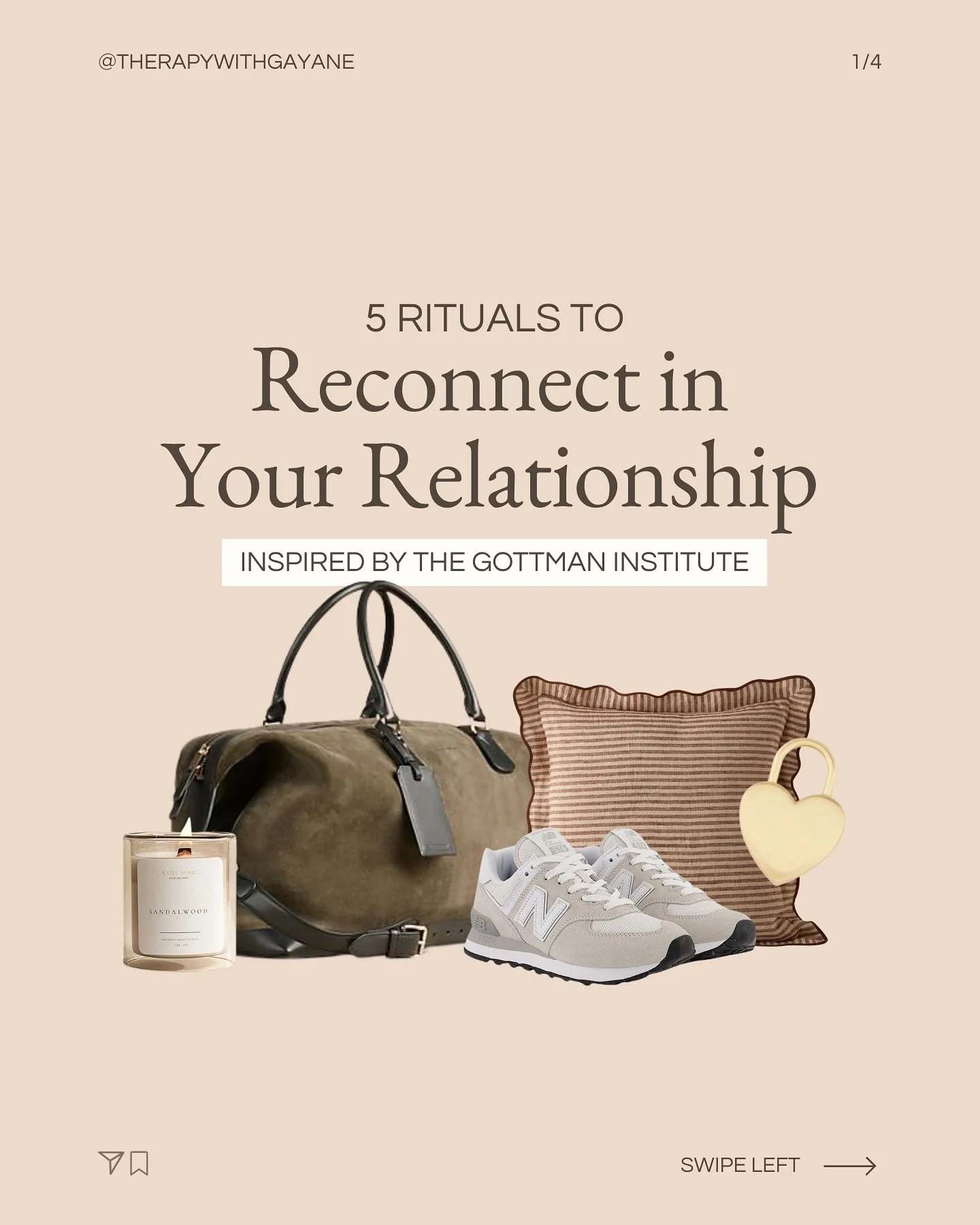 Sometimes it&rsquo;s not the big things that keep a relationship strong &mdash; it&rsquo;s the small, everyday moments. 

Inspired by The Gottman Institute, here are five simple rituals that can help you feel closer to your partner again.

It&rsquo;s