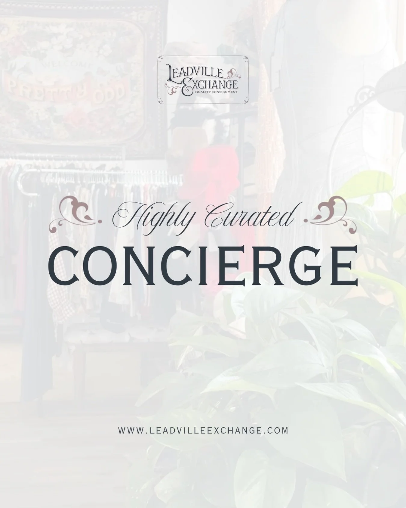 We&rsquo;re excited to launch Leadville Exchange Concierge! 

Our new pickup service for clothing, accessories, footwear, and vintage pieces. 🛍️
 If you&rsquo;ve been meaning to consign but haven&rsquo;t had the time, we&rsquo;ll come to you. Now se