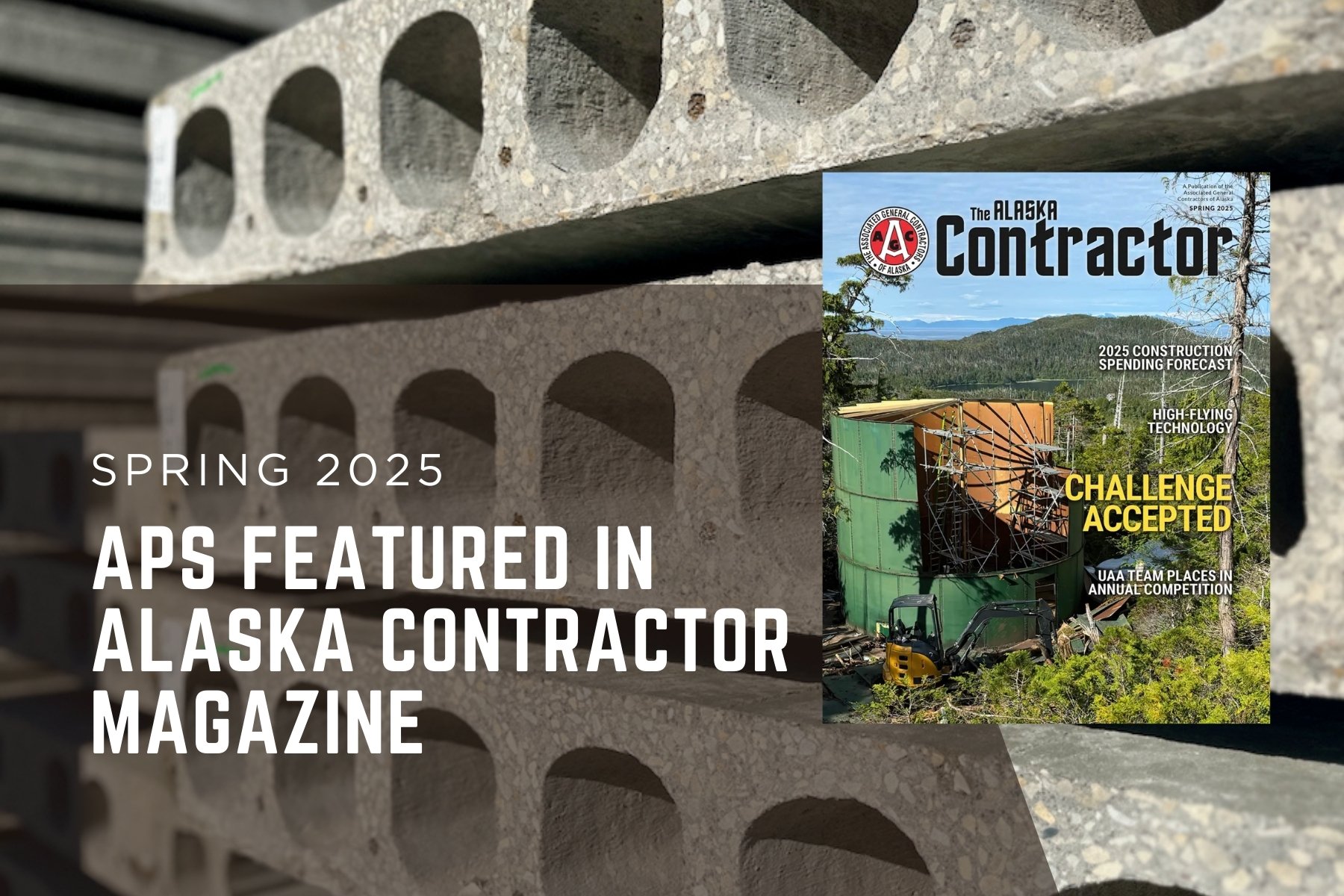 APS featured in Alaska contractor magazine