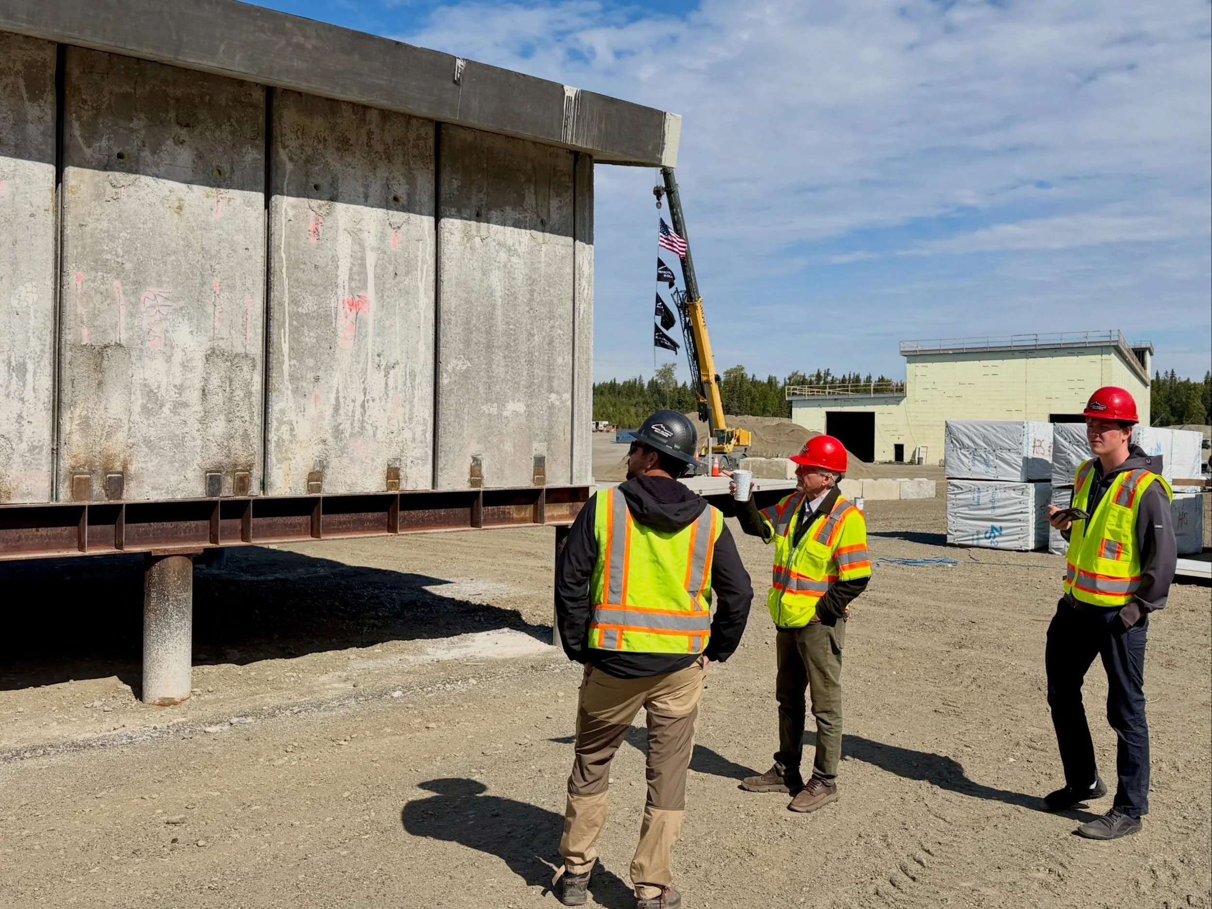 Today we had the pleasure of welcoming @tombegichforalaska to the @alaskaprecastsolutions manufacturing facility and demonstration home for a tour and discussion about the future of housing and infrastructure in Alaska.

With America preparing to cel