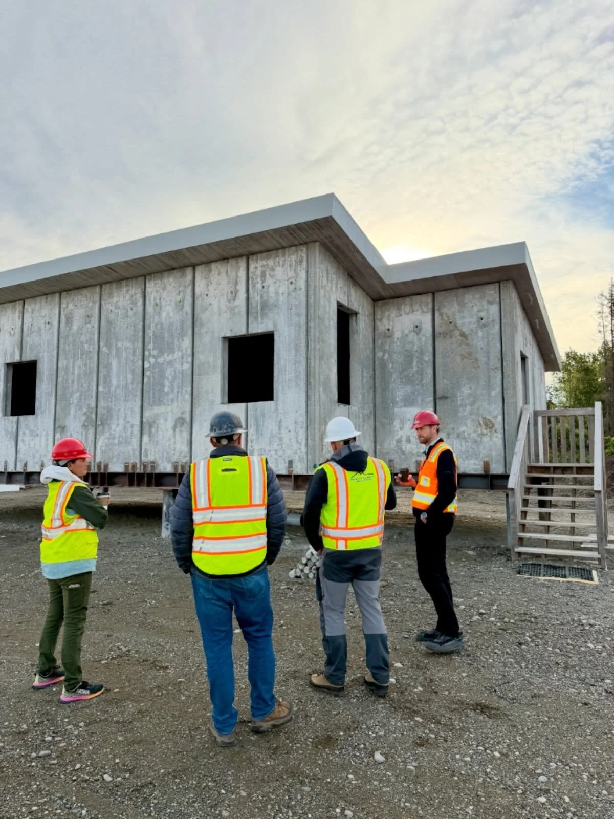 There are a lot of companies and people behind Alaska&rsquo;s first prestressed precast manufacturing facility&mdash;and some have truly become partners in getting us here.

On Monday, we had the pleasure of hosting the President &amp; CEO of @mixer_