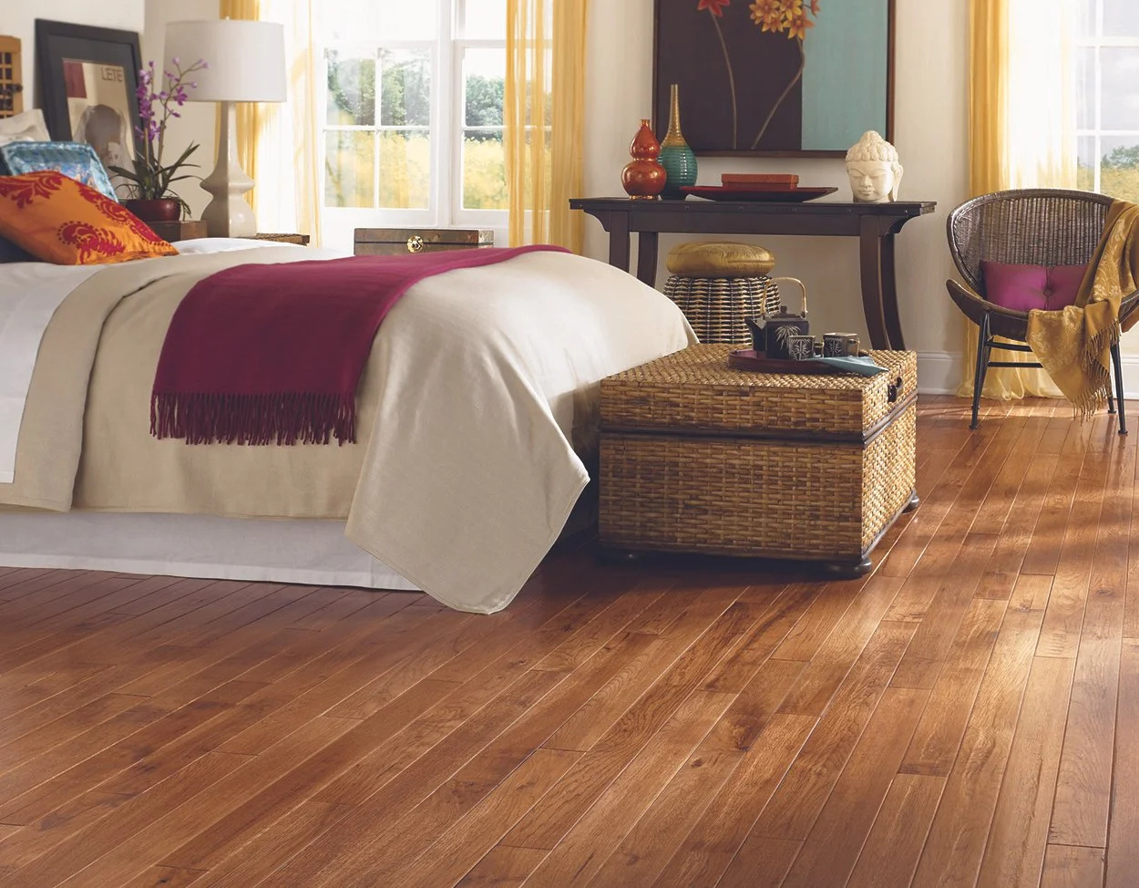 Chatelaine Hickory Saddle plank highlighting rich patina potential