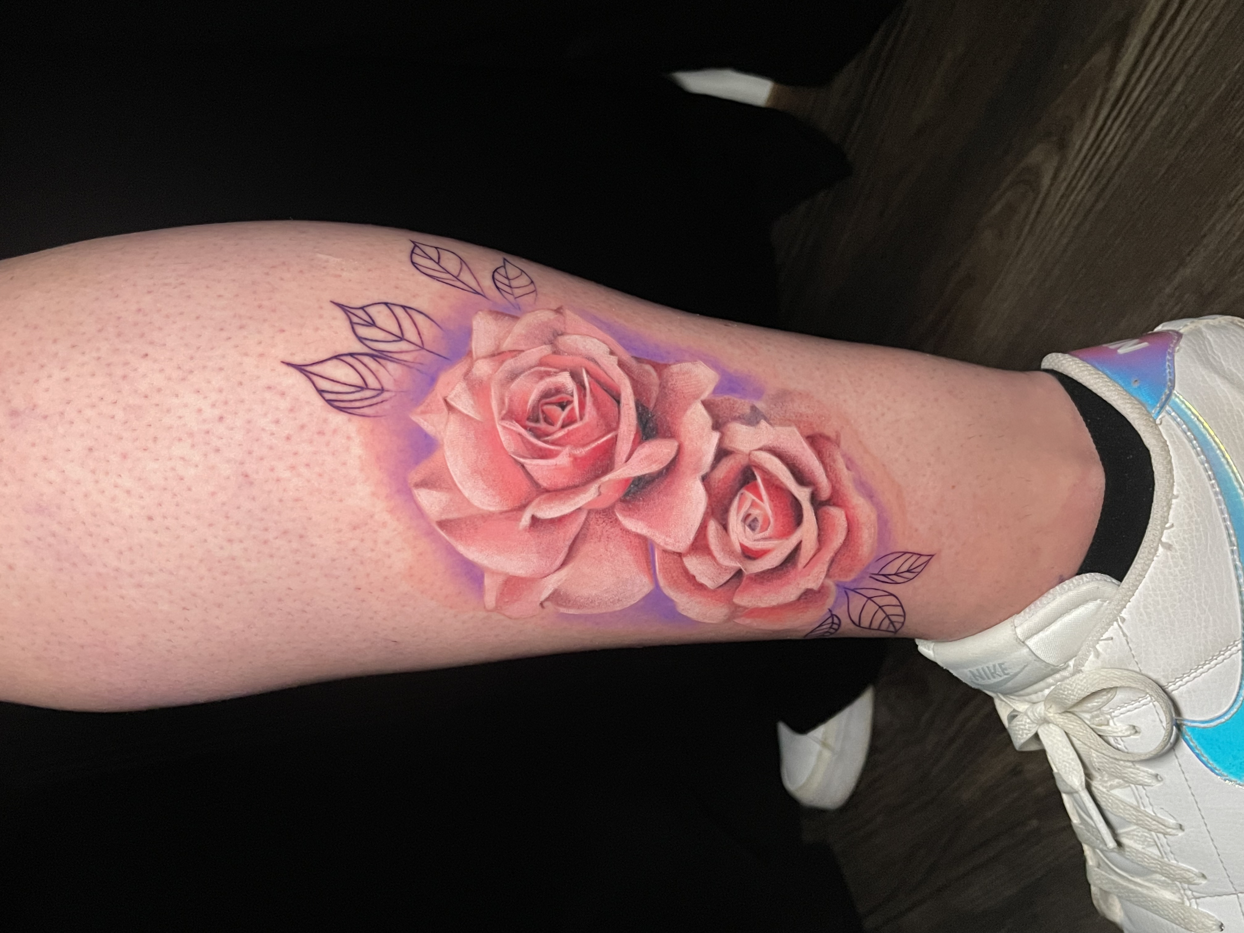 Color roses , calf · 1.5 sessions · [color] [Handsized]