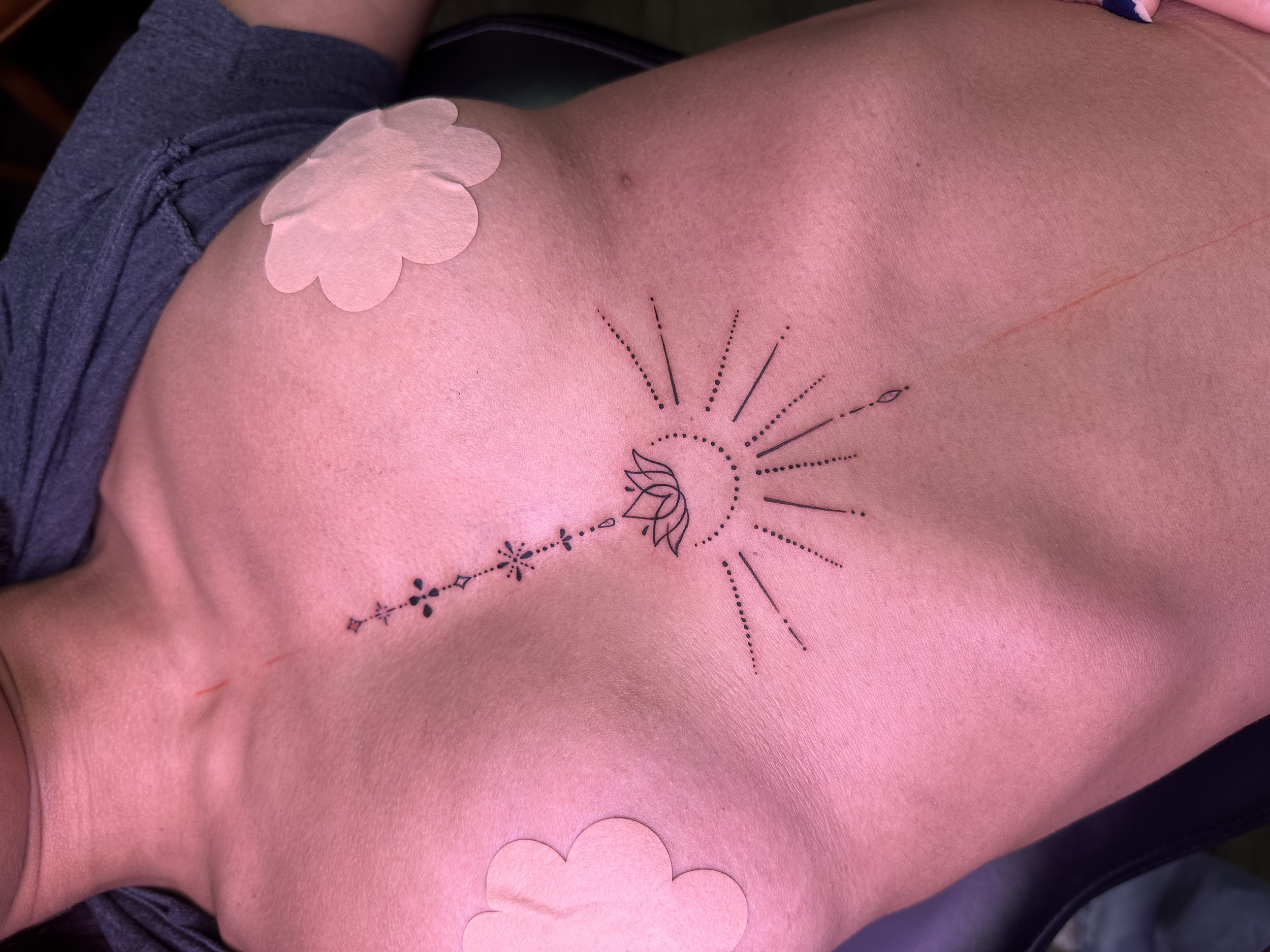 ornamental , Sternum· 1 session · [fineline] [handsized]