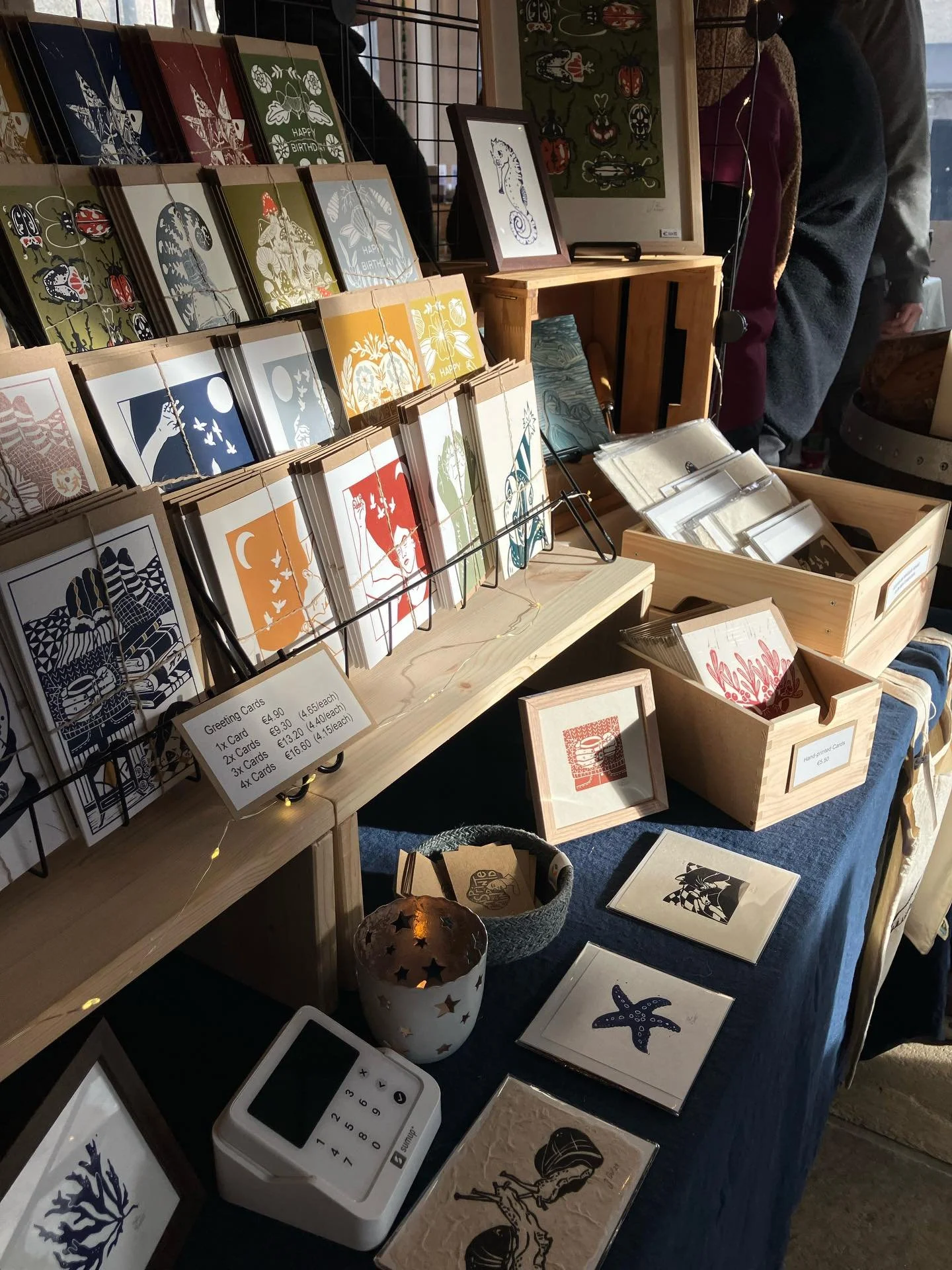 I&rsquo;m back at the Christmas Market in Gracy&rsquo;s @westportestate from 11am-4pm today and I brought two new prints with me.