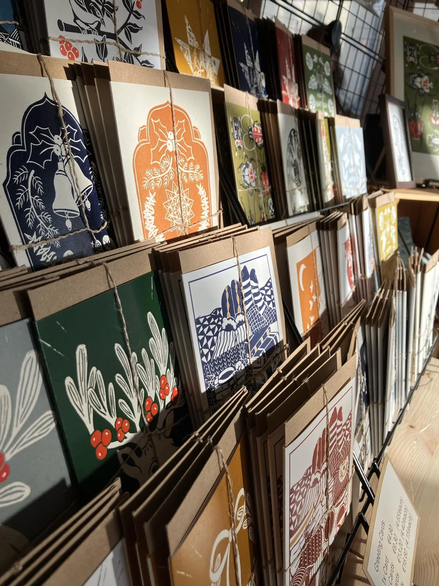 Come down to the Christmas market @westportestate today to meet amazing makers such as @vanvelzes.ie , @an_caomhnora , @wildirishkin and @bredesign.ie.