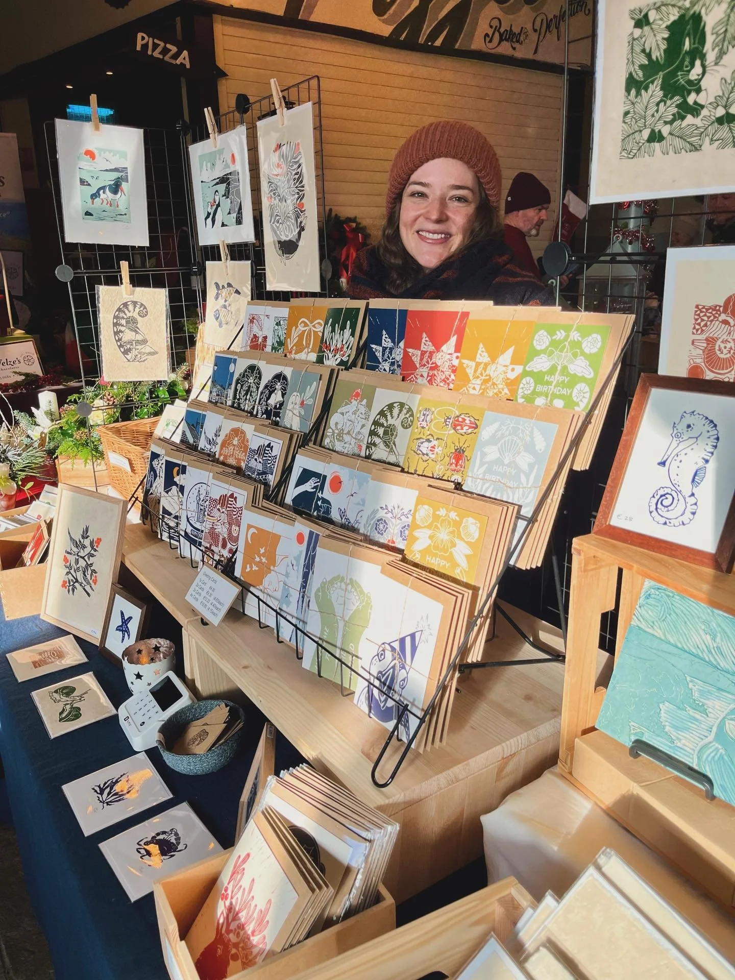 That&rsquo;s a wrap for the year! Thanks so much for everyone who visited me and purchased a print or a card at my market stall!