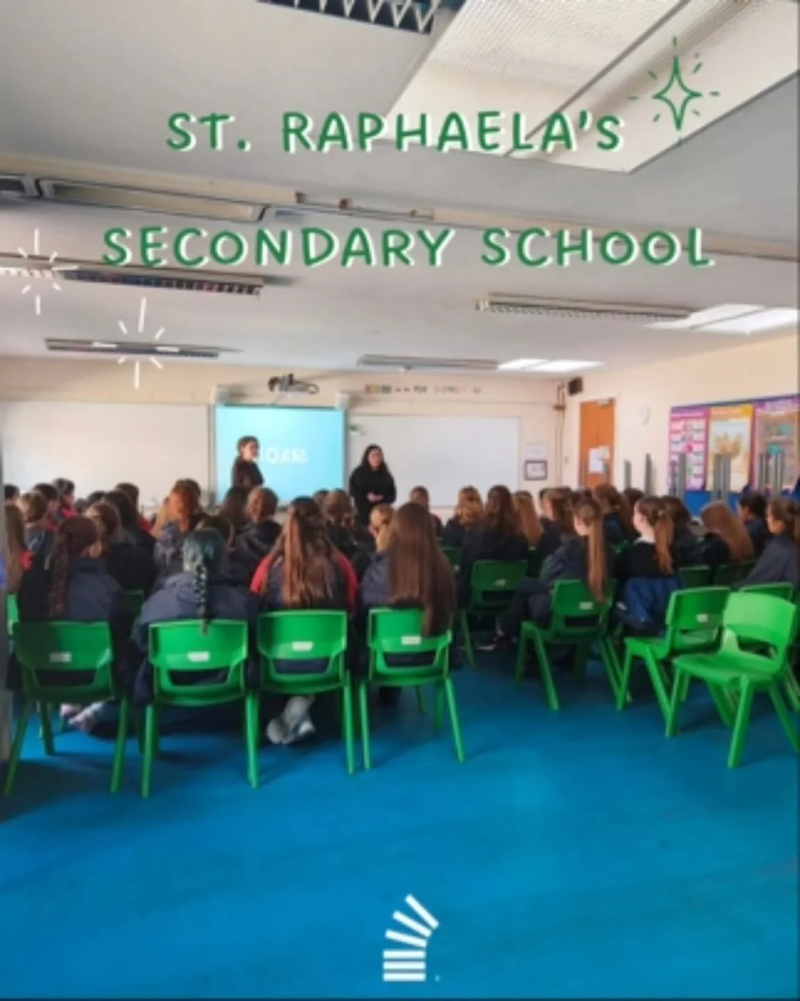 We had a gorgeous time with the 2nd years in @straphaelas recently, full of interesting conversations about what holds us back from connecting with each other ✨