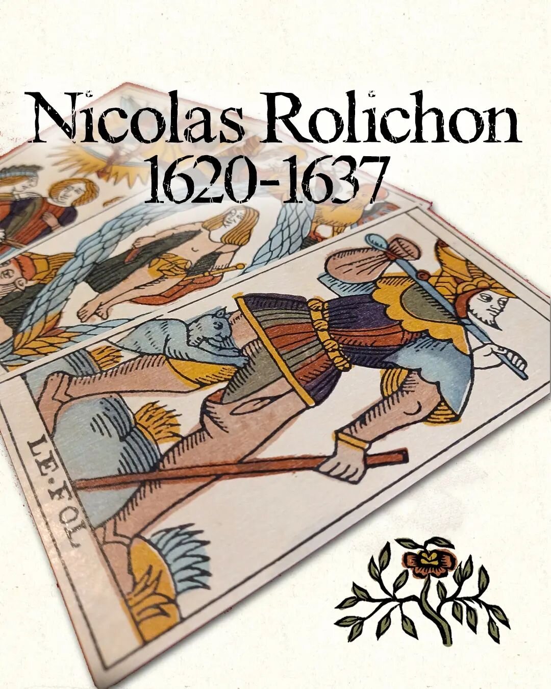 Hello,
I am happy to announce you that my handcrafted and manufactured editions of the Nicolas Rolichon's tarot are ow available on my online store 👌

⚠️ Limited to 50 copies only !

#tarotdemarseille #tarotdeck #tarotdecks #tarotdecksforsale #tarot