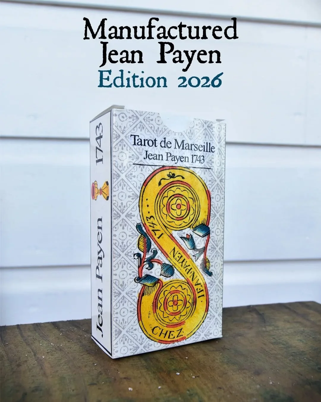 🃏MARSEILLE TAROT : JEAN PAYEN 1743🃏

📢 We are happy to announce you that we realised the third manufactur&eacute;s edition of Jean Payen Marseille tarot from 1743. We already published the deck some mounths ago but we did not have the time to deck
