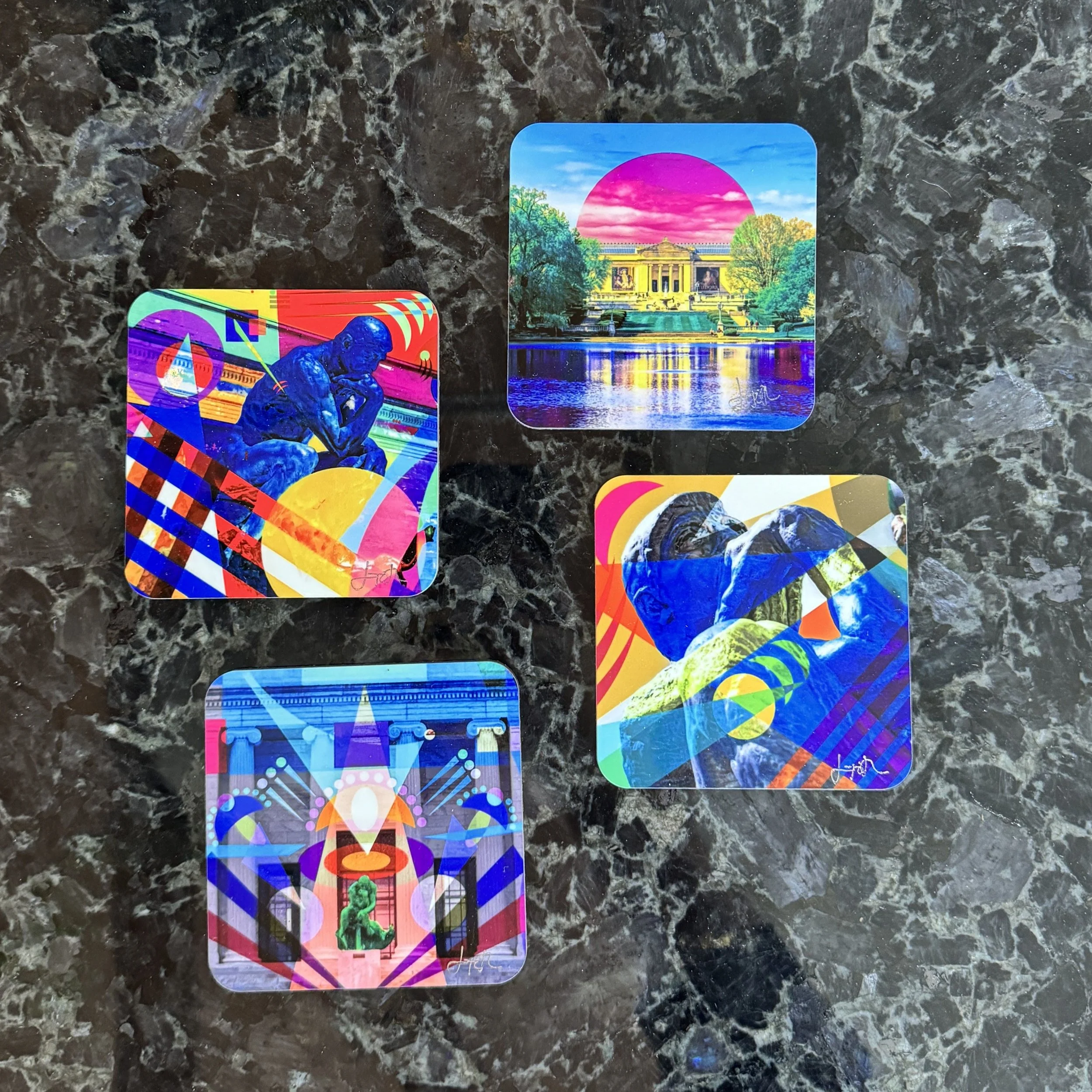 Photographic Pop Art Store Abstract Art — J Toth Art