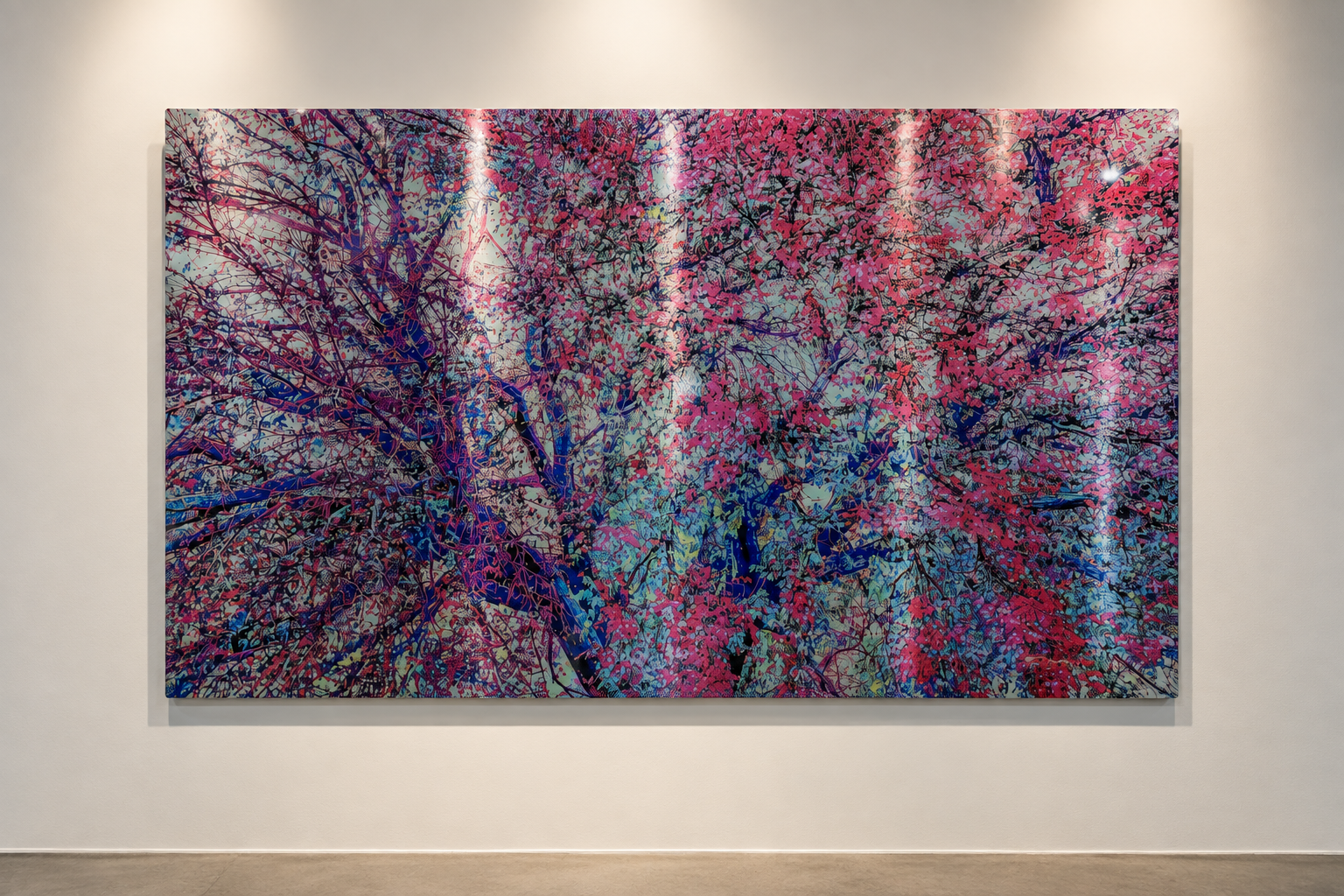 Renewal of My Spirit III - Willow Tree at Edgewater Park (36x24 - Metal)