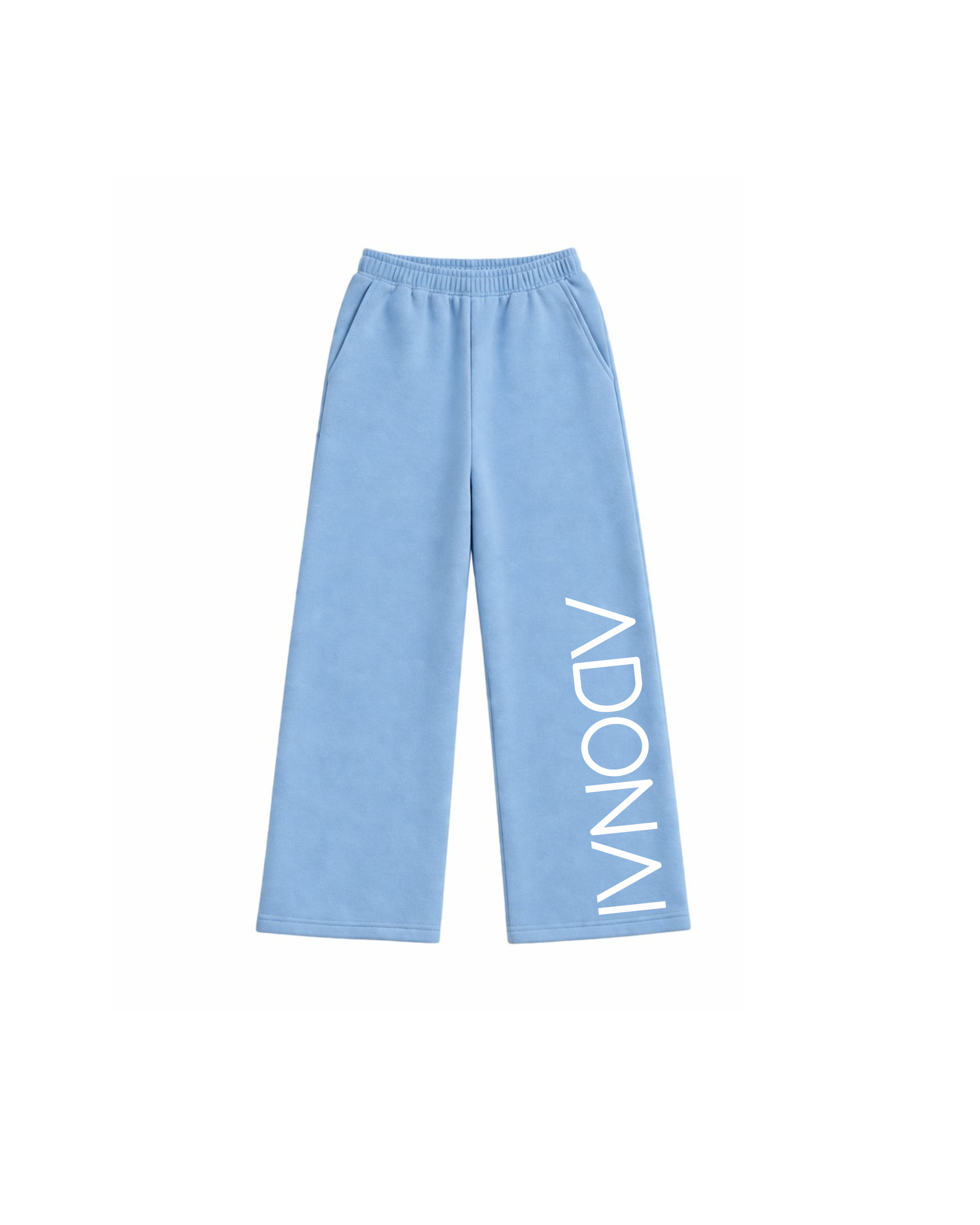Carolina Blue Oversized  Logo Sweats