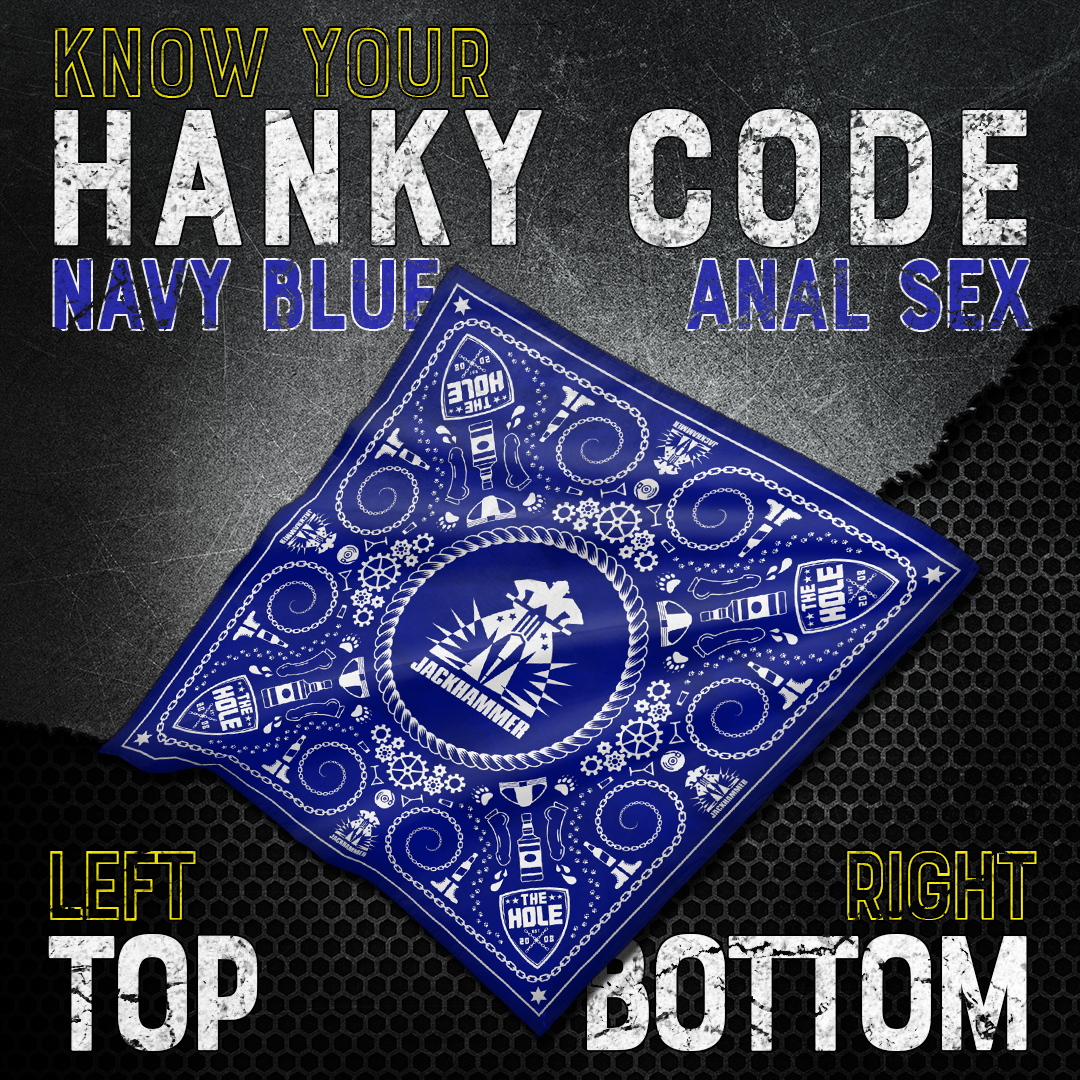 Navy Blue Hanky Code