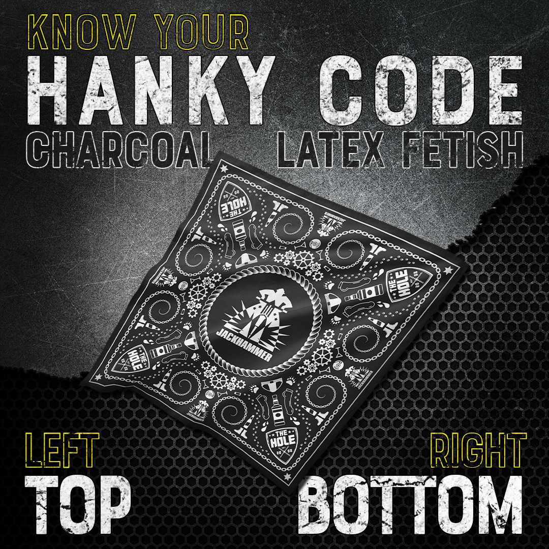 Charcoal Hanky Code