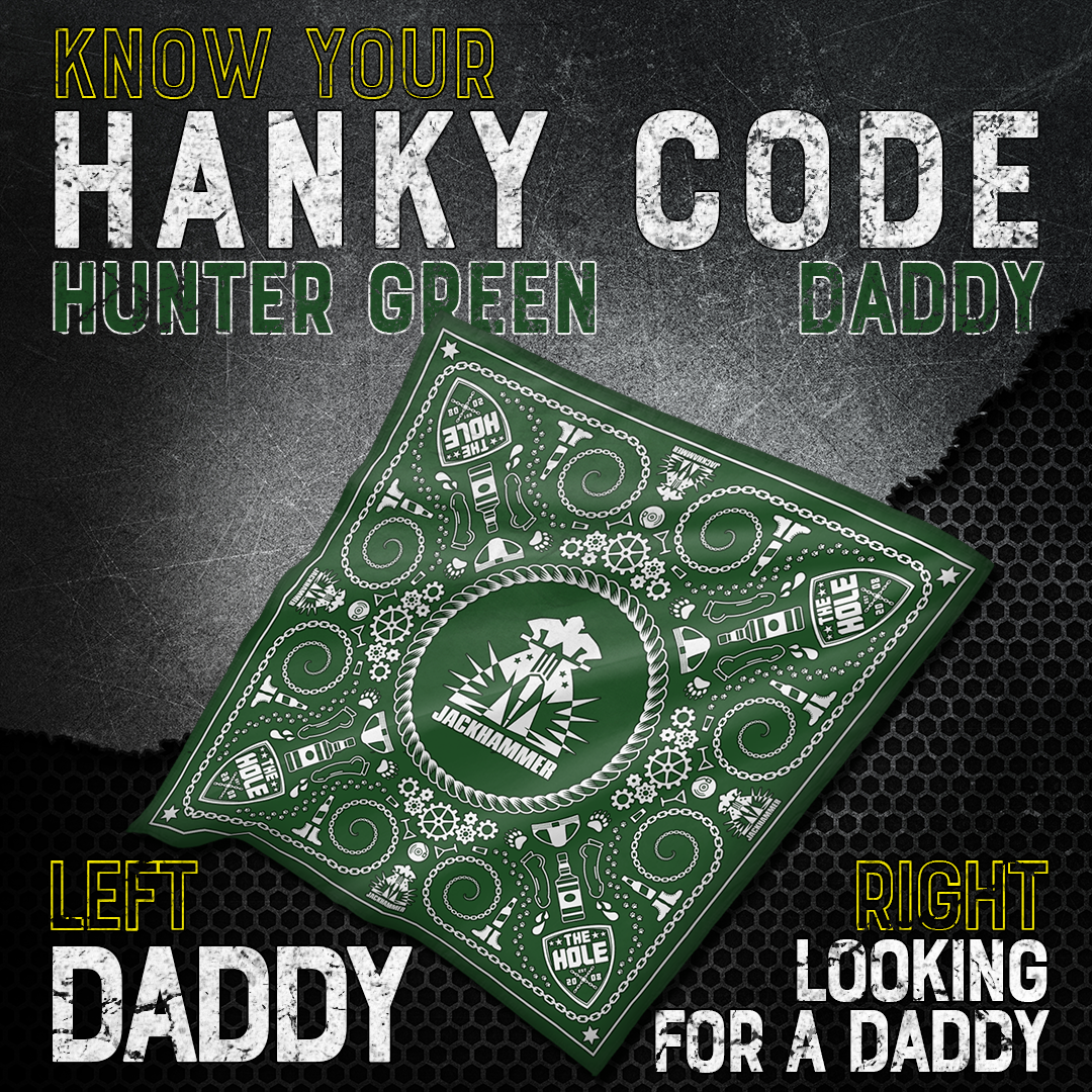 Hunter Green Hanky Code