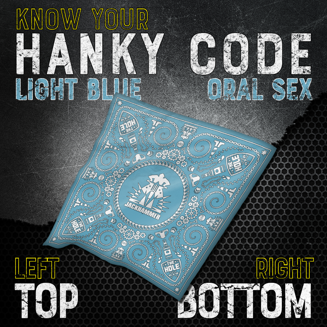 Light Blue Hanky Code
