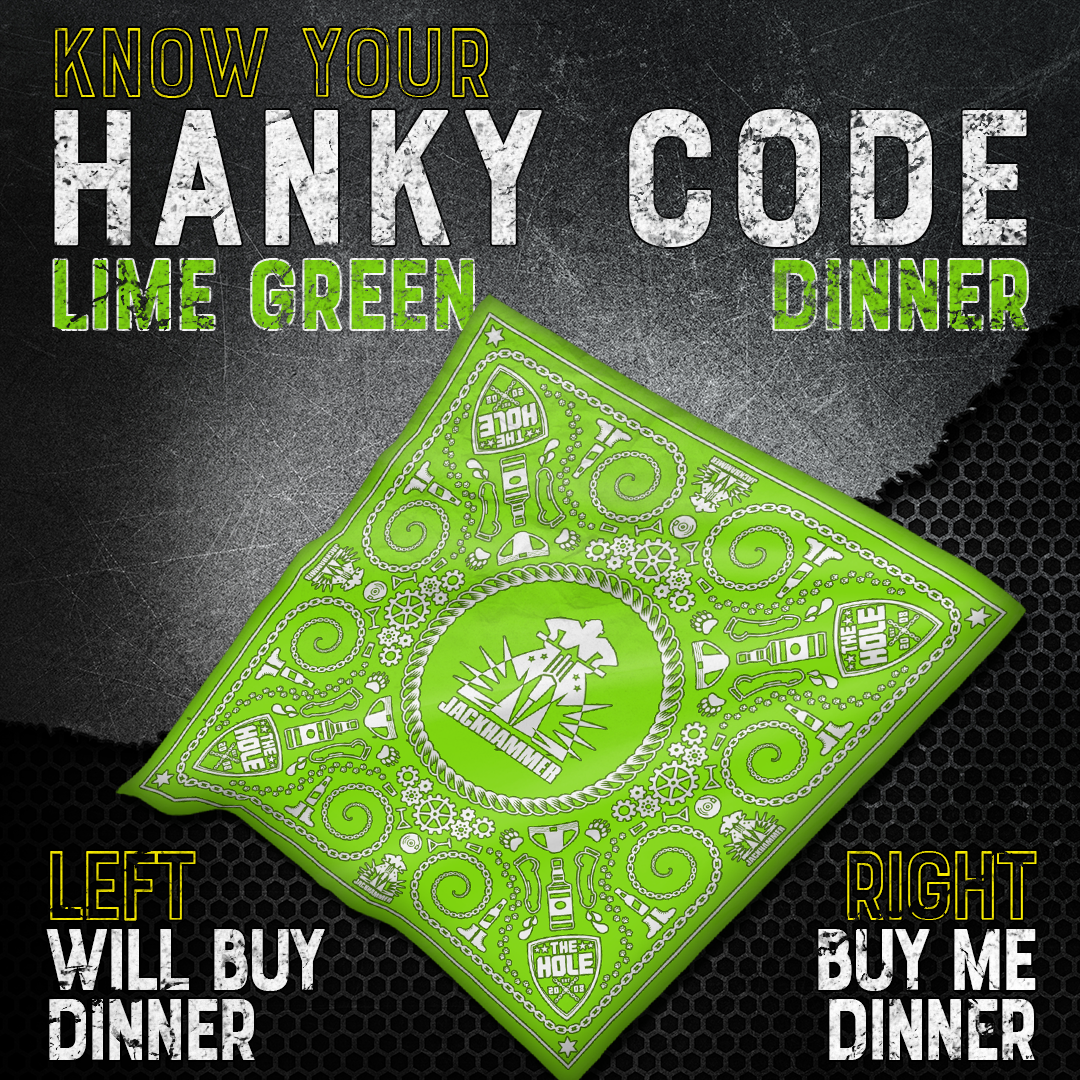 Lime Green Hanky Code