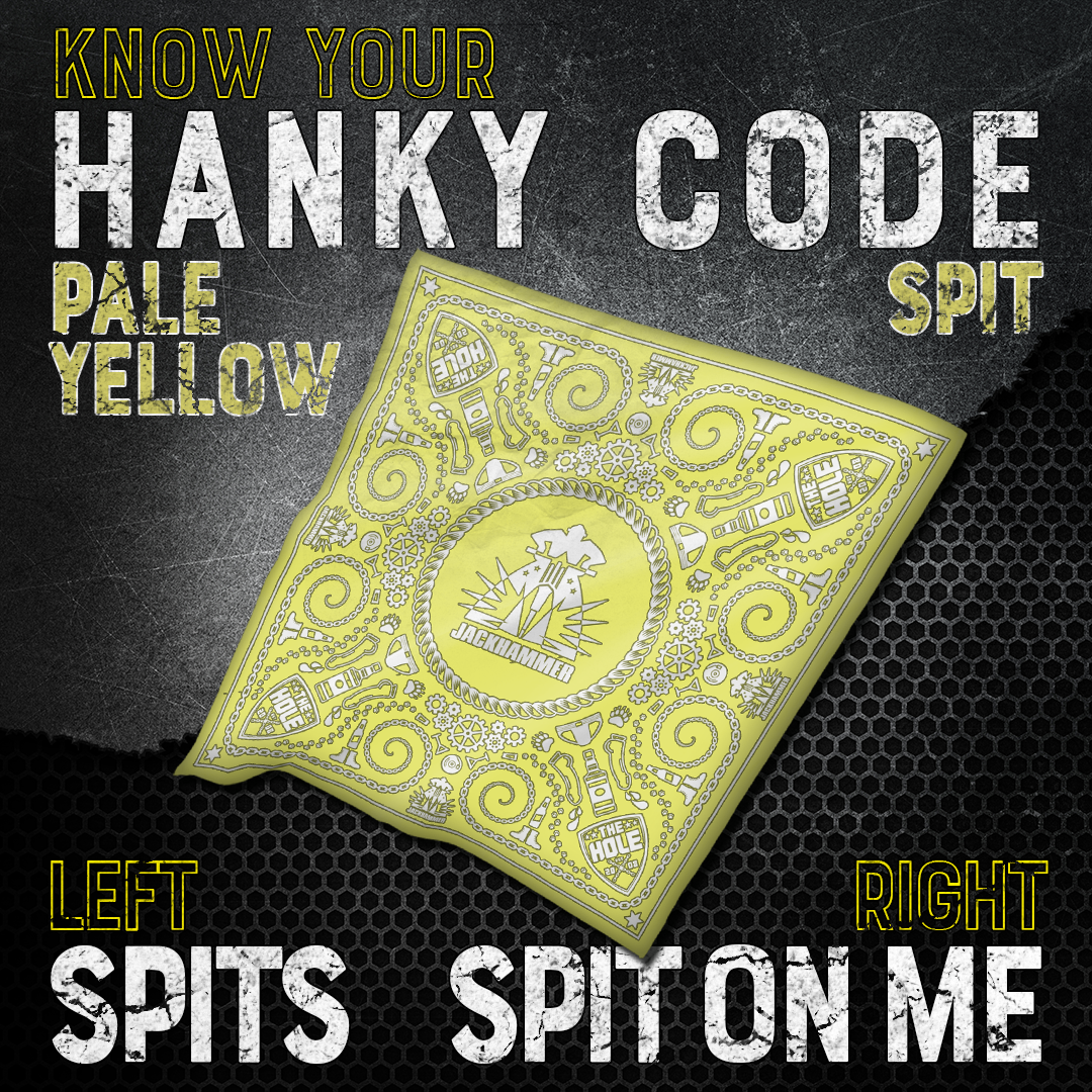Pale Yellow Hanky Code