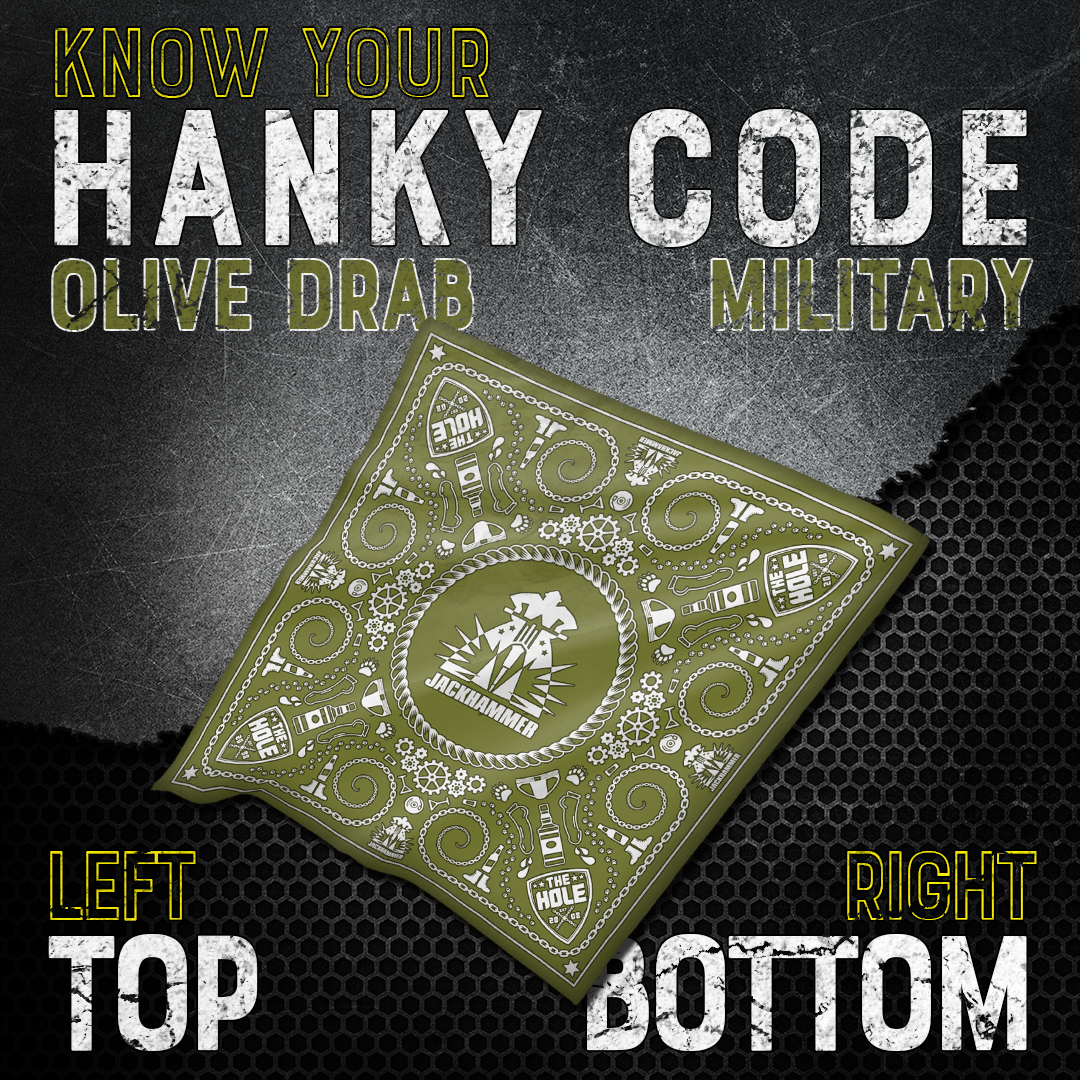 Olive Drab Hanky Code