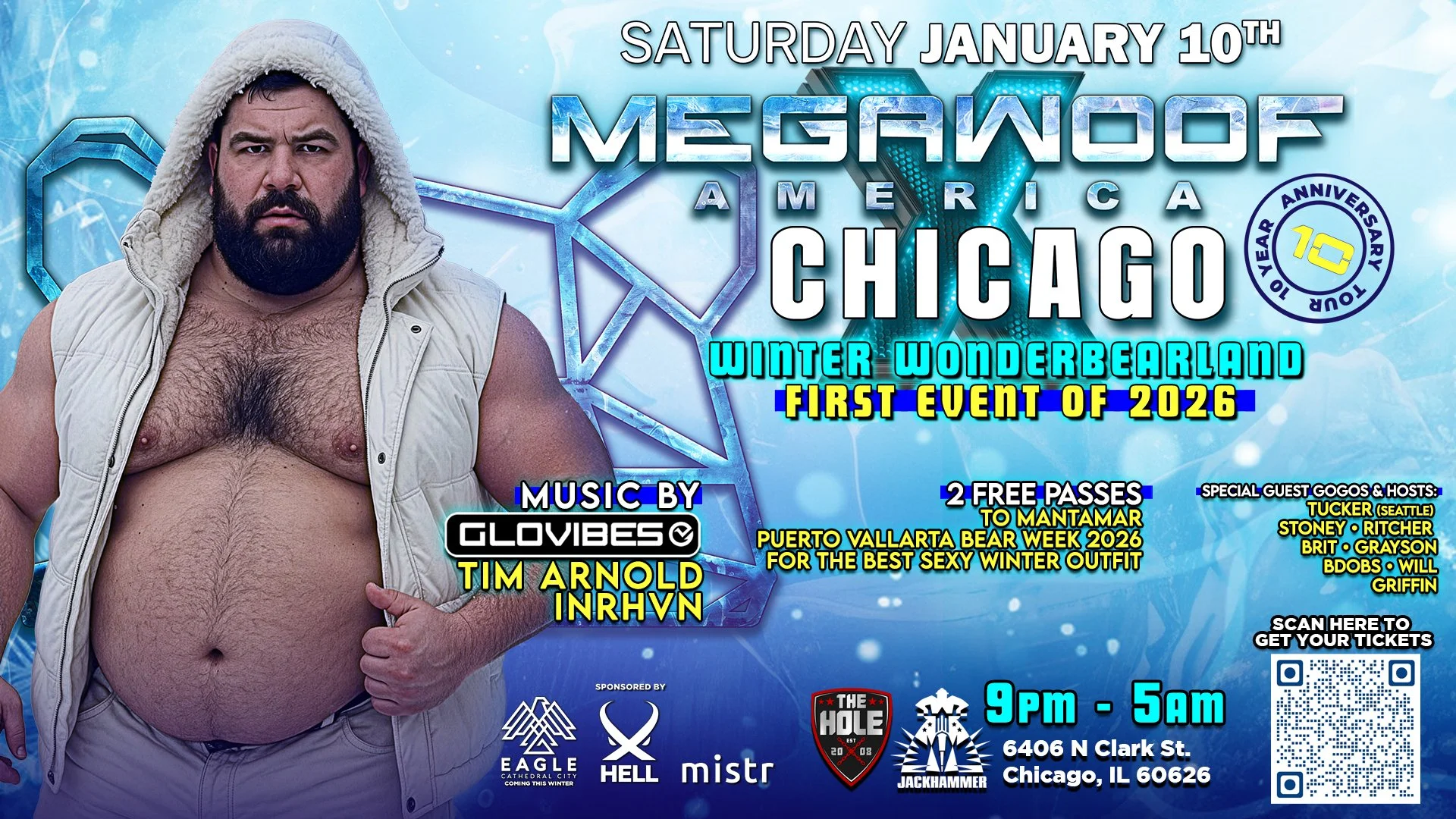 SATURDAY JANUARY 10TH  • 9PM-5AM