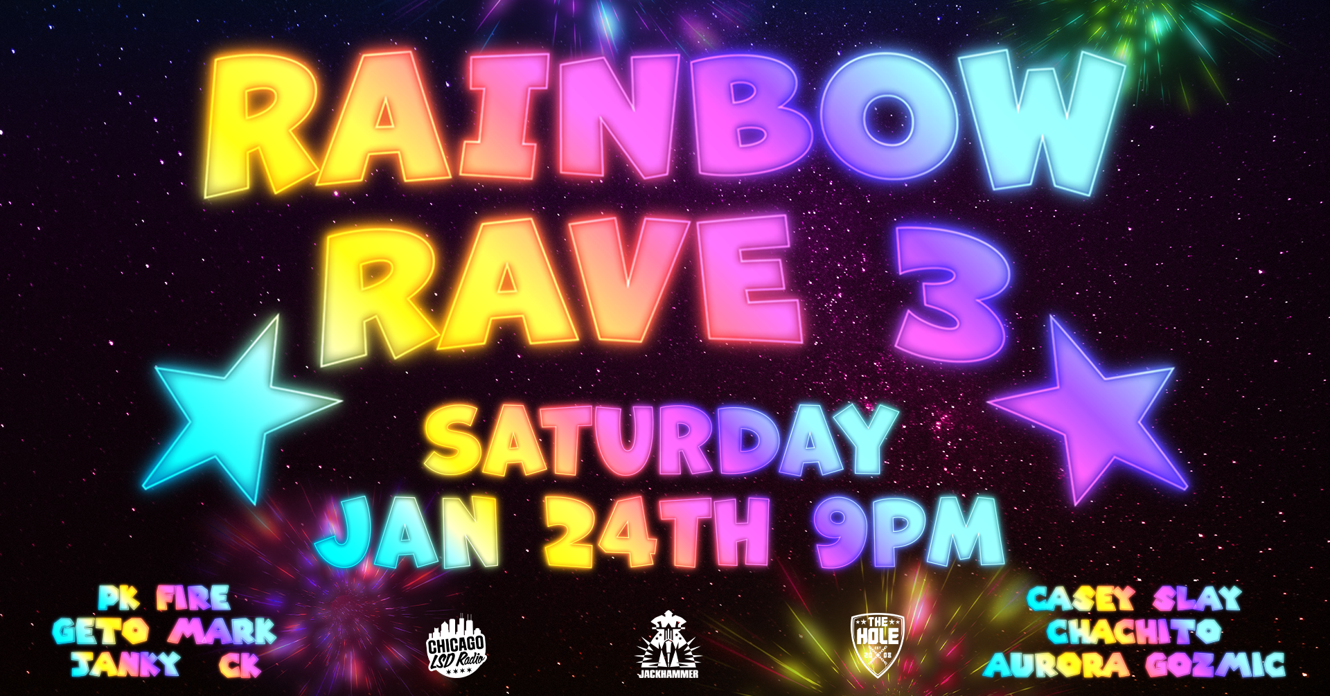 SATURDAY JANUARY 24TH  • 9PM-5AM