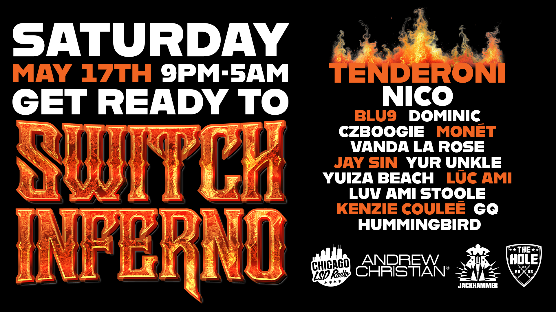 EVERY 3RD SATURDAY • 9PM-5AM