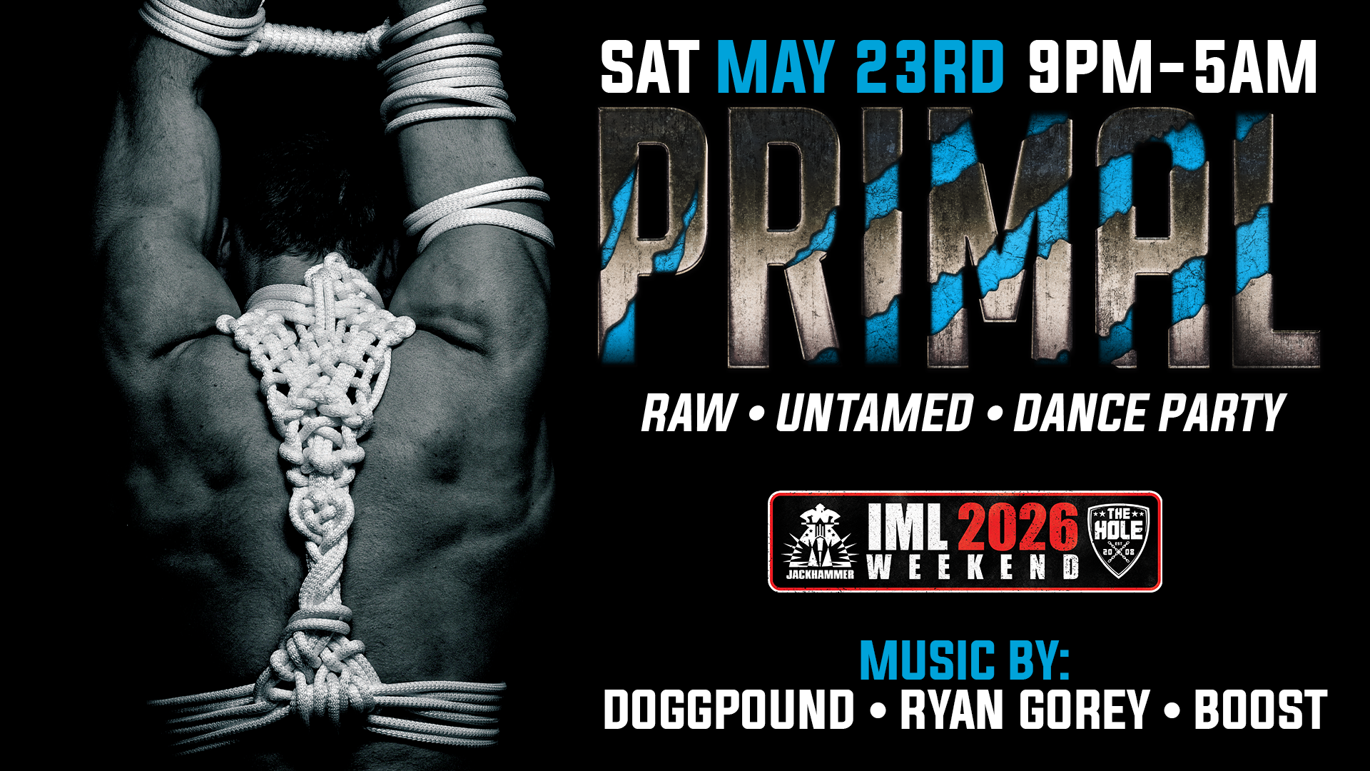 SATURDAY MAY 23RD  • 9PM-5AM