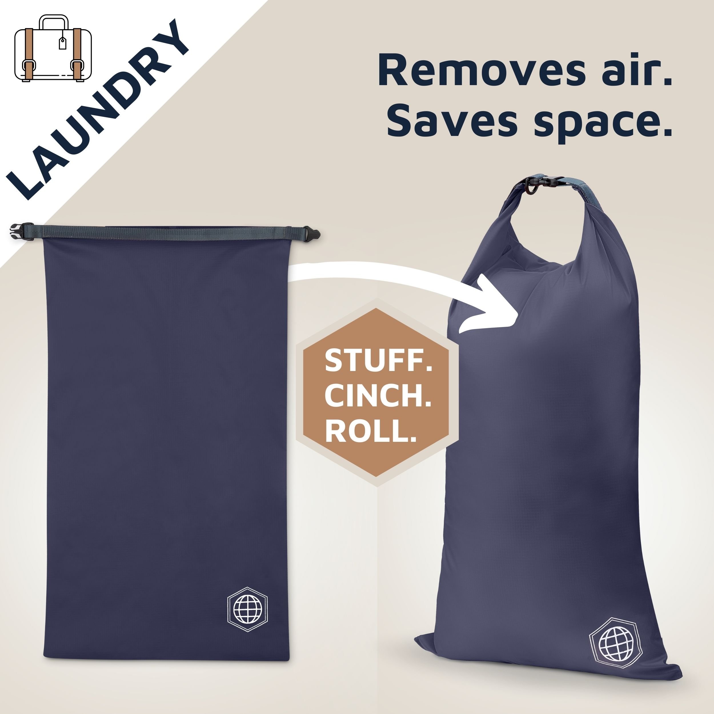 roll top laundry bag packing cube navy.jpg