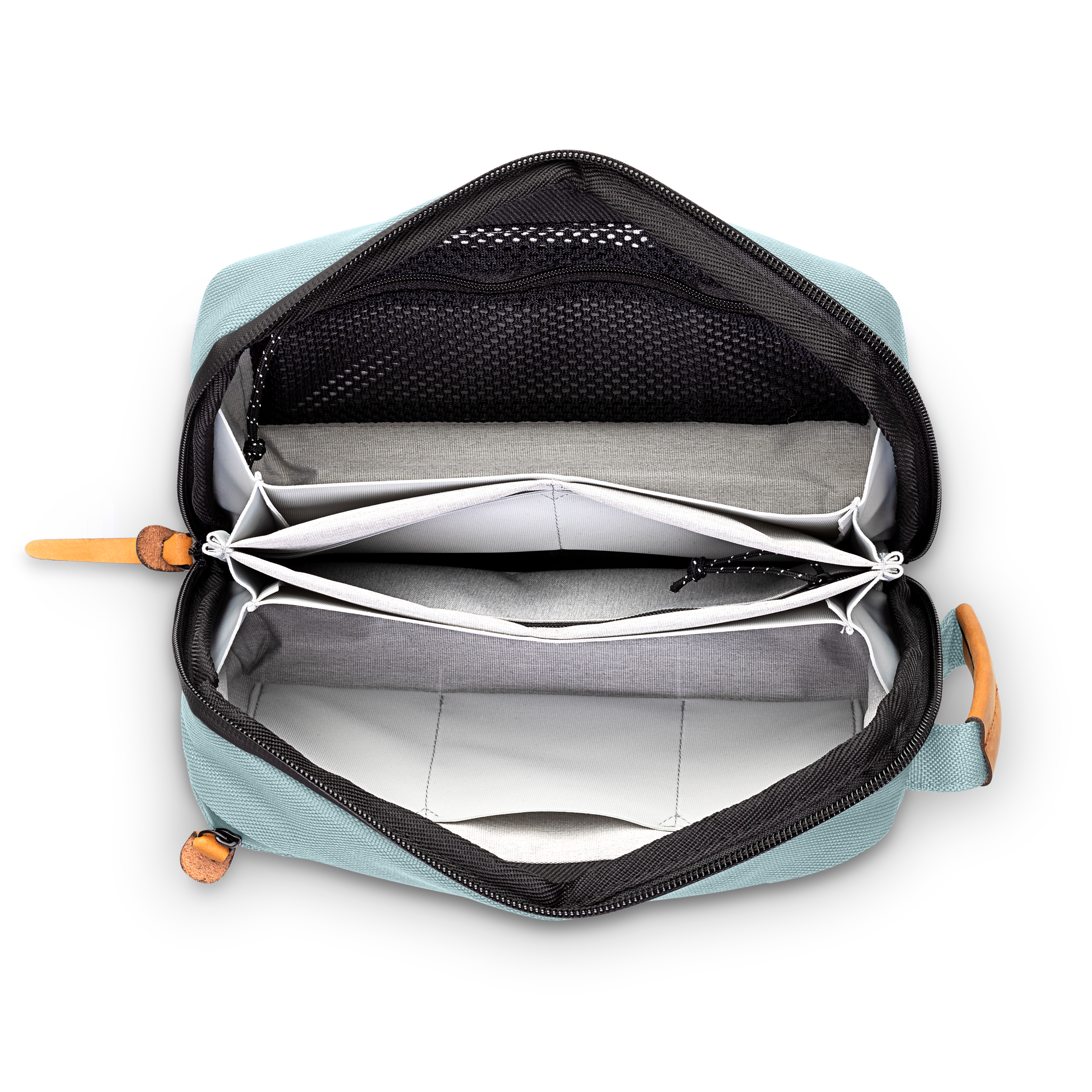 Image 1 - Teal Empty Bag Top Down.png