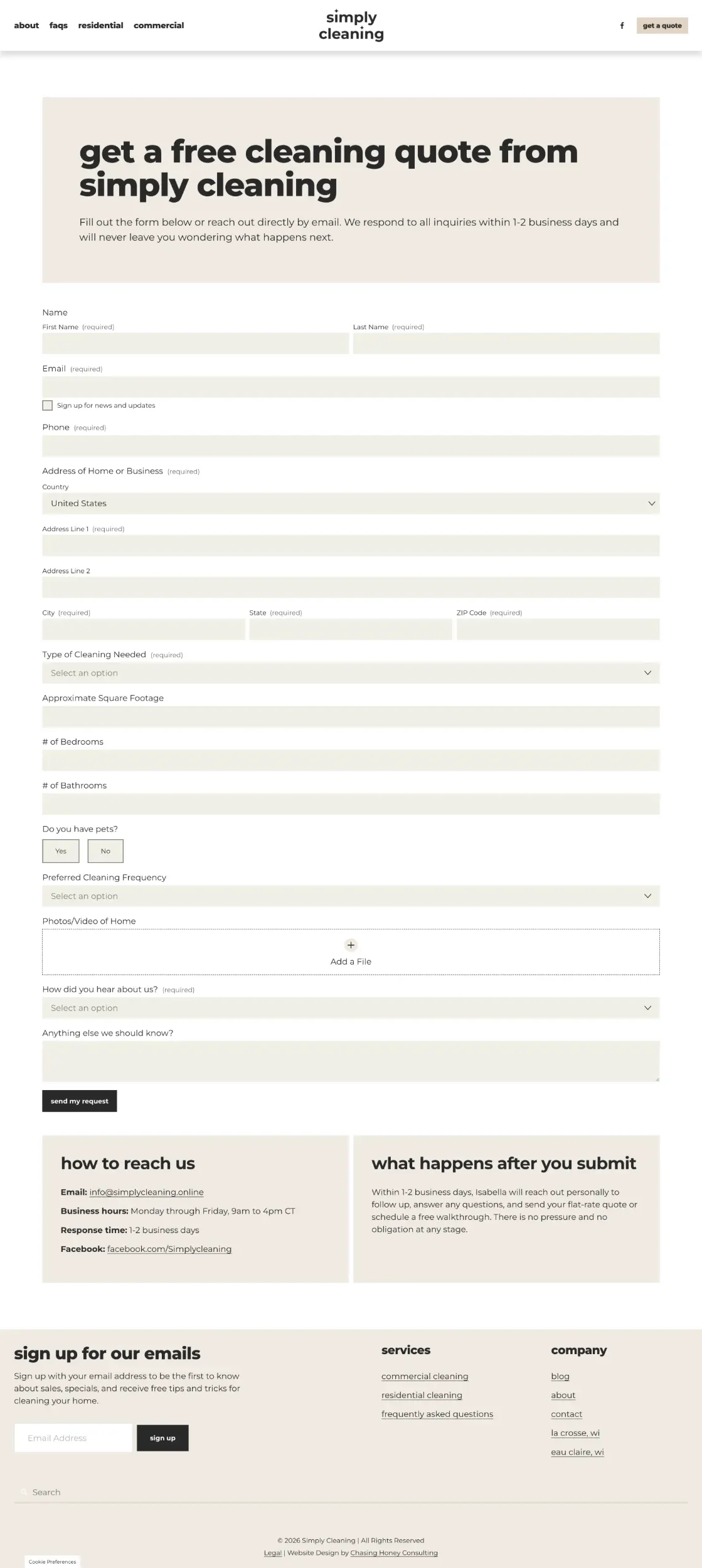 Quote Form