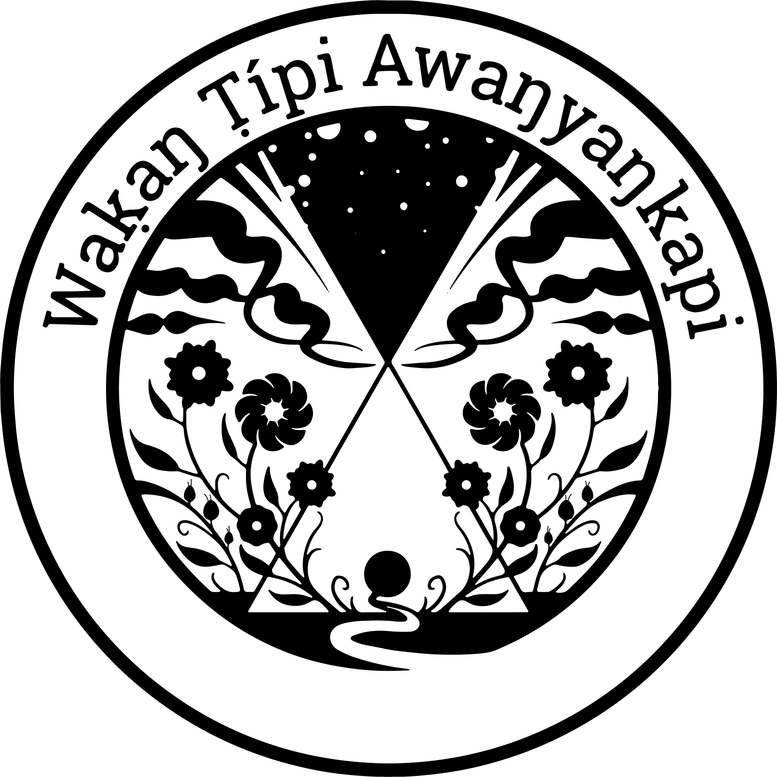 WTA B&amp;W Logo