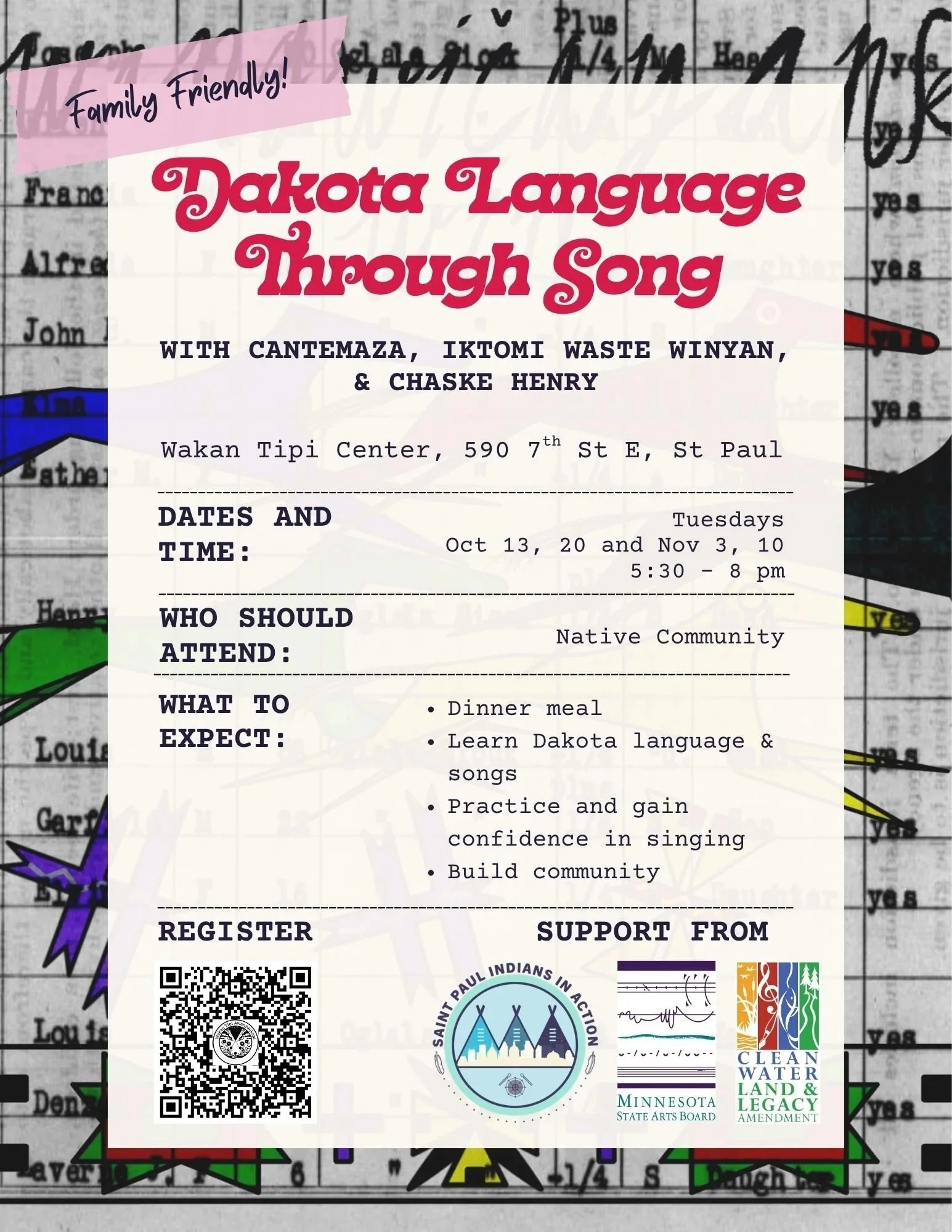 Daḳota Language Through Song