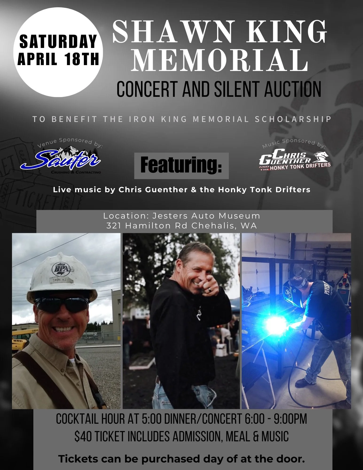 Iron King Memorial Scholarship Benefit 