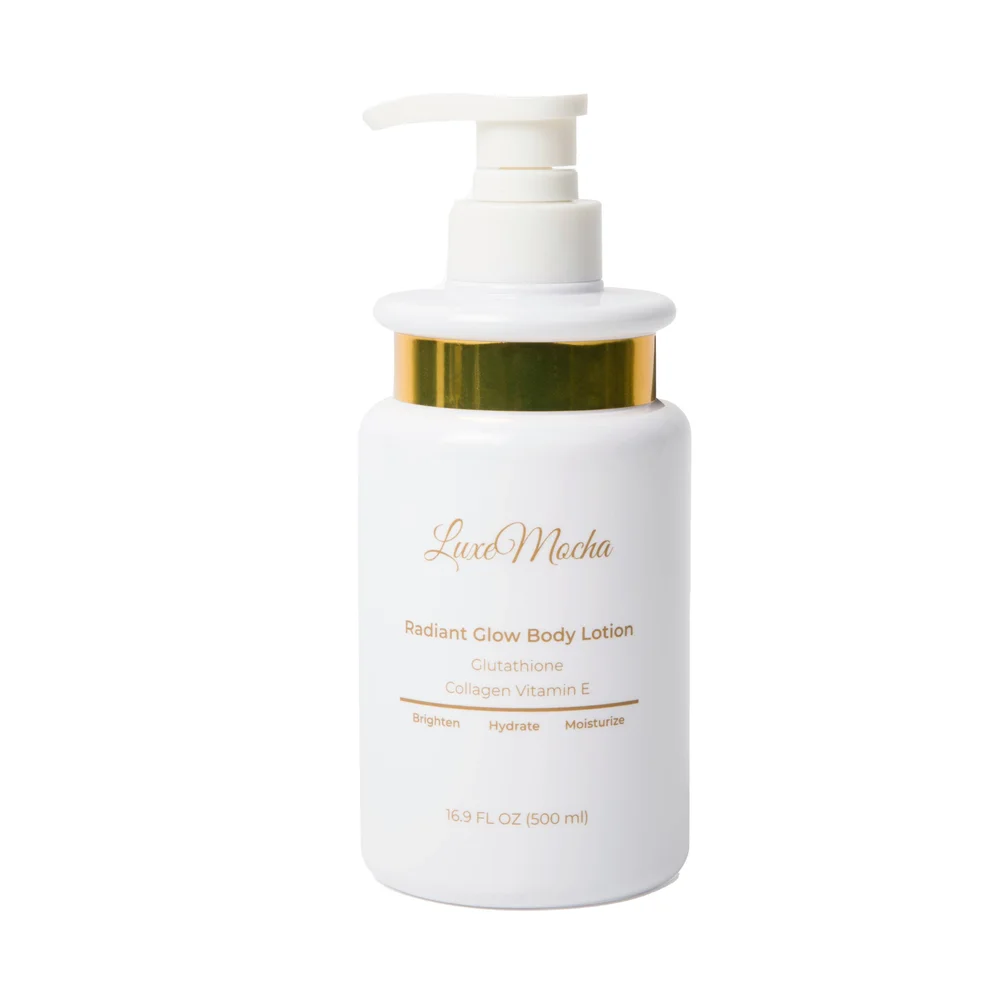 Skin brightening body lotion and almond body oil set  LuxeMocha
