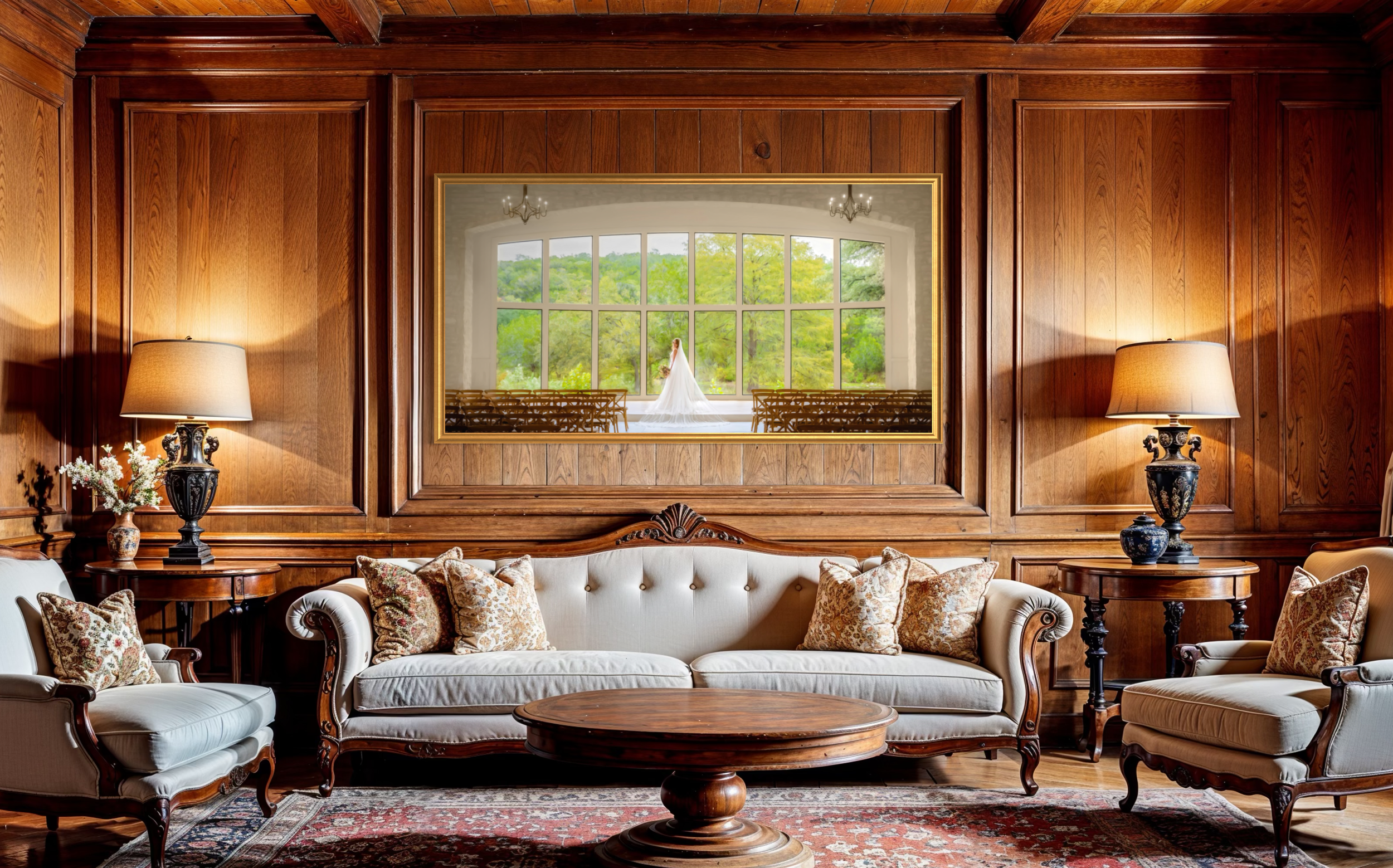 How Large Should Wall Art Be Above a Sofa?