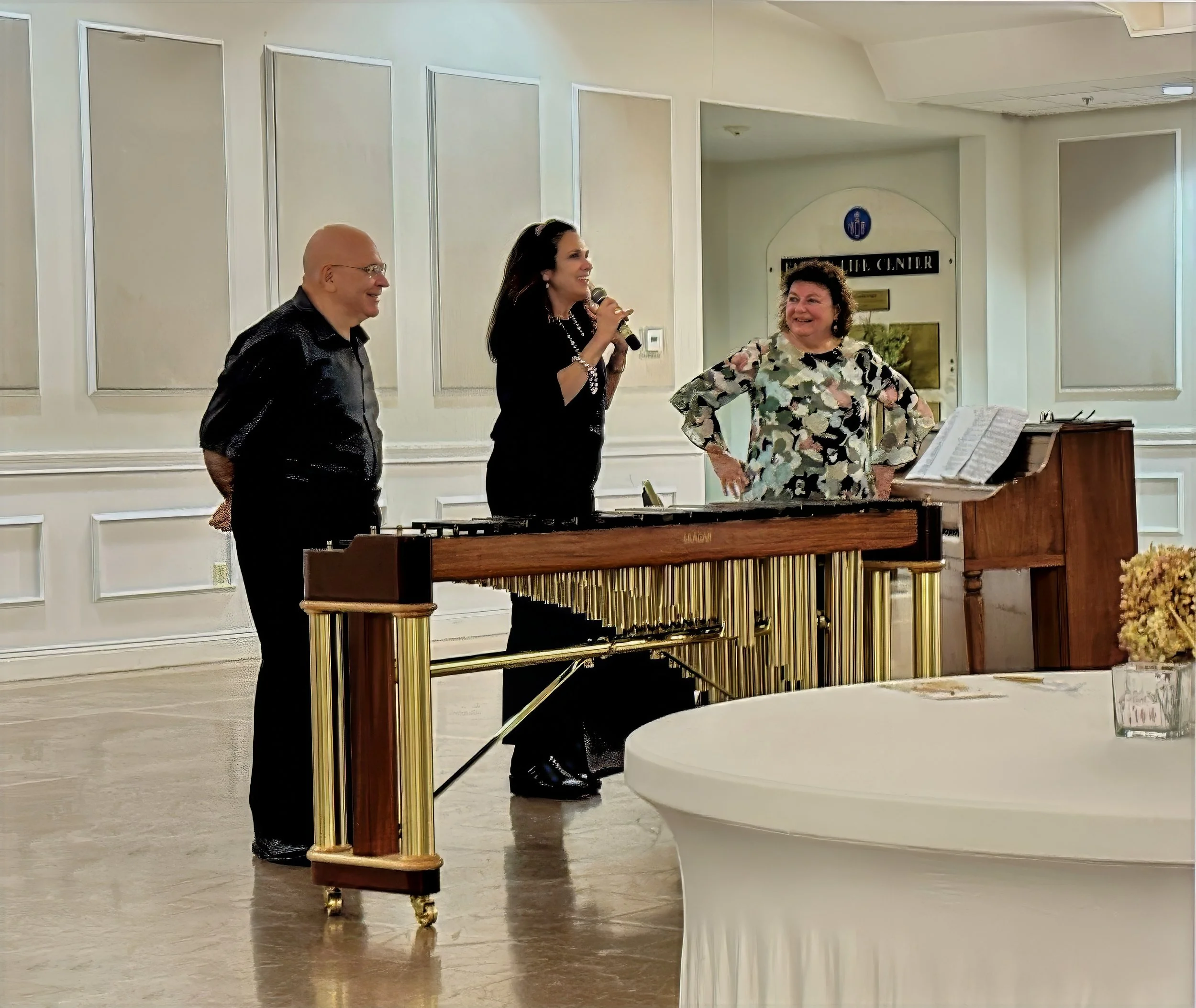 with Katerina Makiej and Karen Harvey