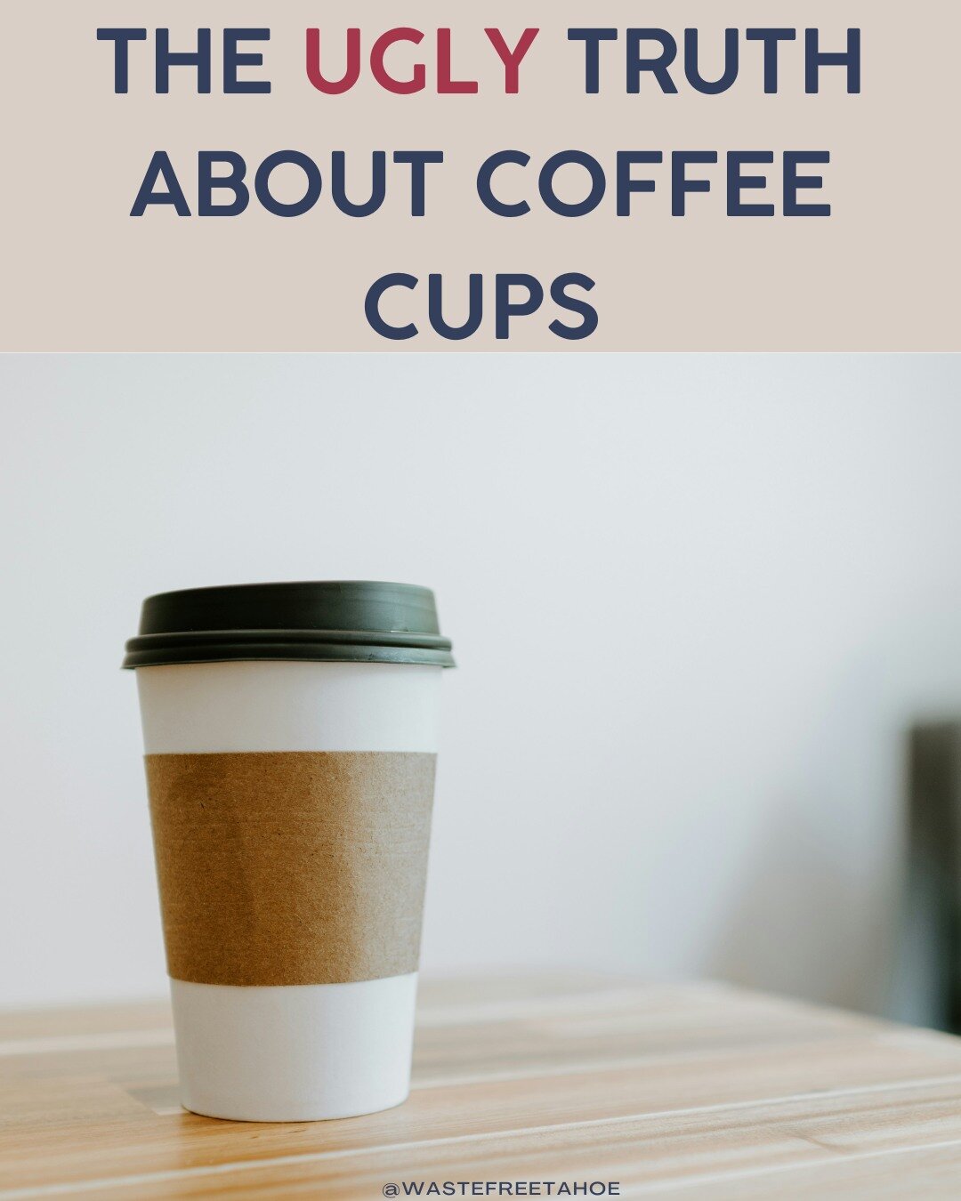 Did you know that billions of coffee cups end up in landfills each year? ☕ Let's brew change together and choose reusable cups! 🌱 

#wastefree #wastefreecoffee #wastefreetahoe #sustainability #WasteLessTip