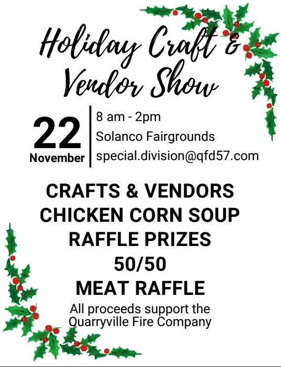 QFD Annual Holiday Craft/Vendor Show