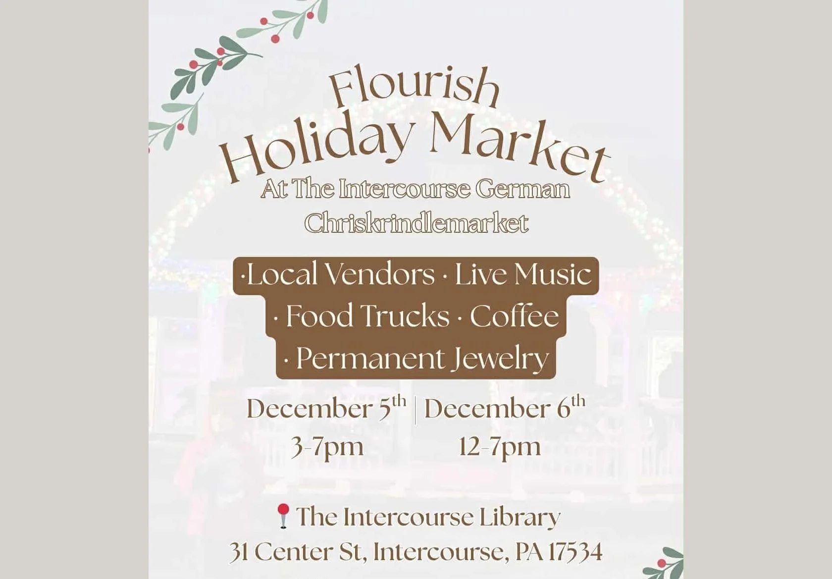 Flourish Holiday Market