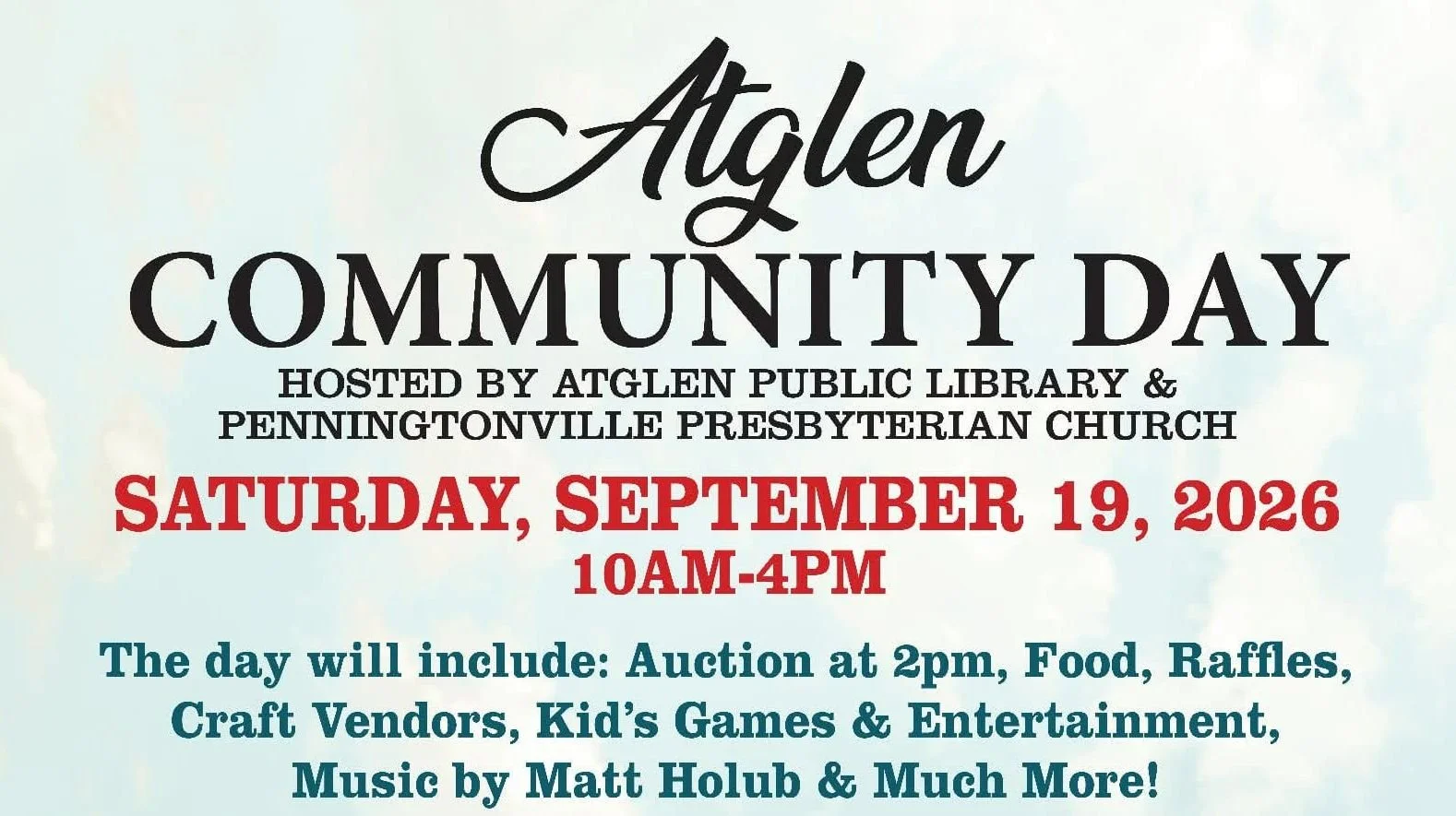 2026 Atglen Community Day