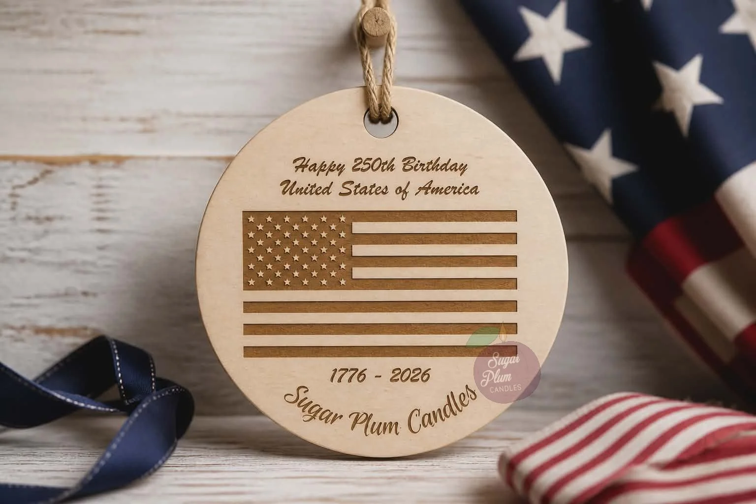 "250th Birthday" Car Air Freshener Set