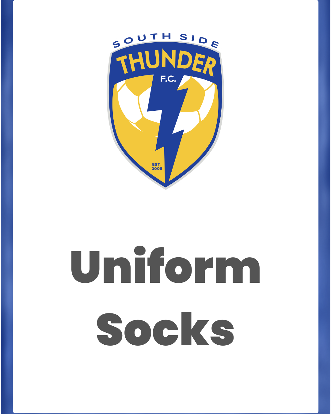 Fall 2026 - SSTS Uniform - Socks