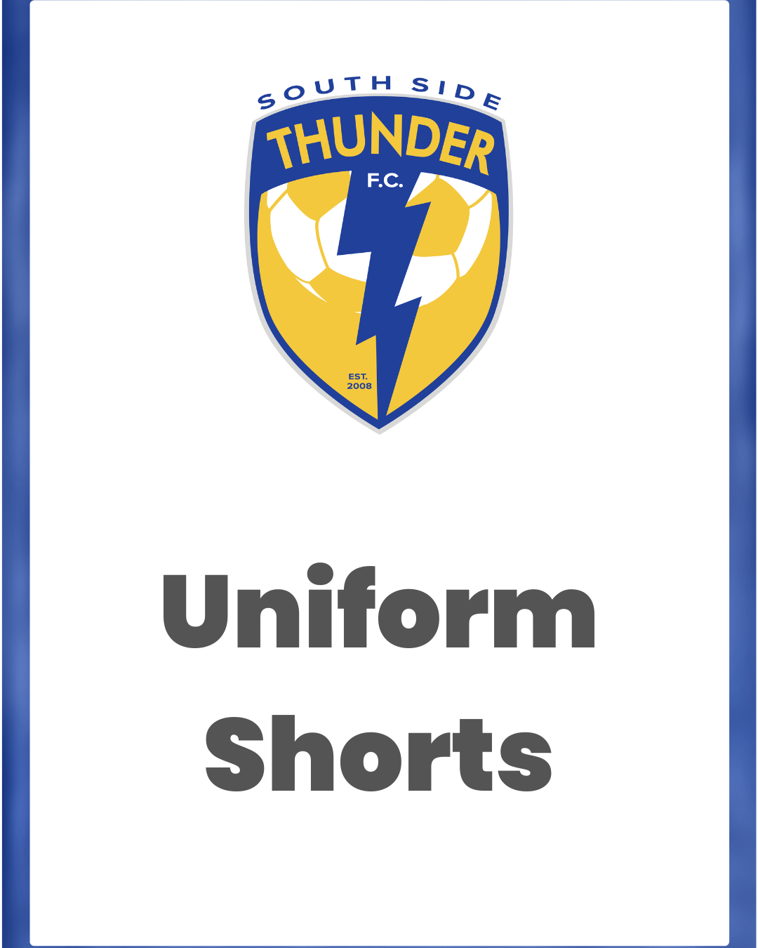 Fall 2026 - SSTS Uniform - Shorts