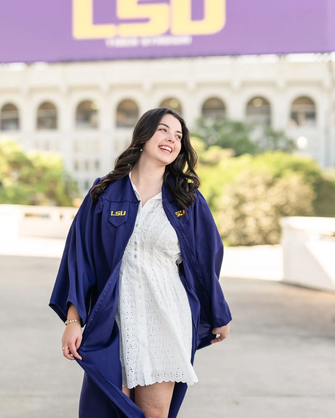 The future is SO bright for this girl 💜💛

So proud of all my sweet seniors that I had the honor of capturing this season! My books for 2027 seniors will open in June, and I can't wait!! 
.
.
. 
#senior #seniorportraits #seniorsession #batonrougepho