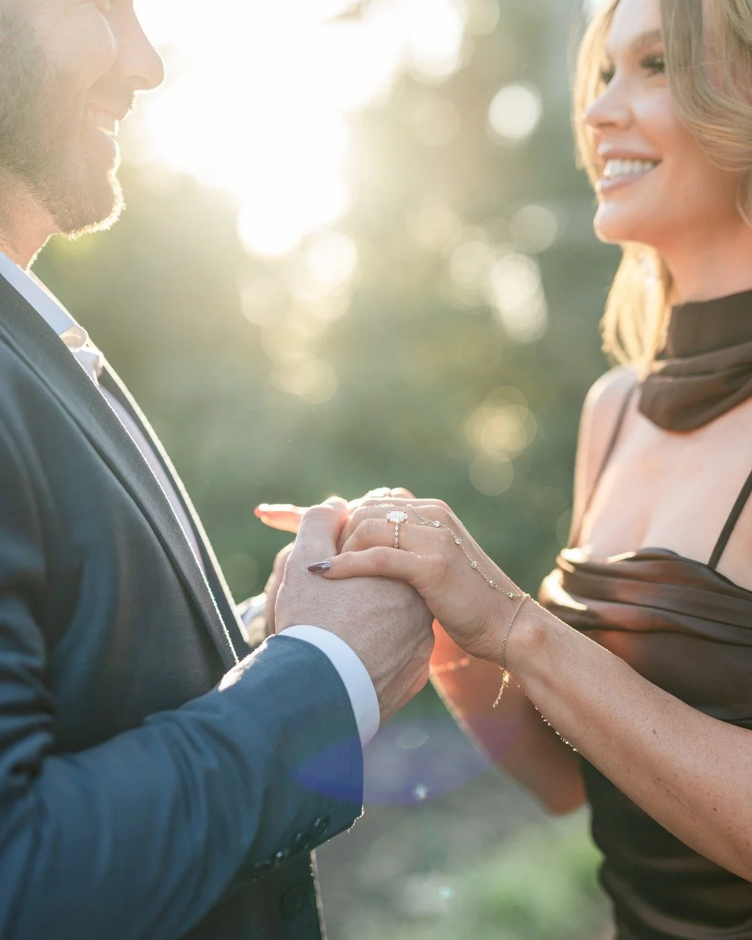 Future Mr. &amp; Mrs. Roe 💍 💍 💍

Marley said "YESSSSS" and I still can't get over how much we threw her for a loop!!! Mitch planned a fake engagement party for a friend (even with a fake invitation... talk about GENIUS!!), when in realit