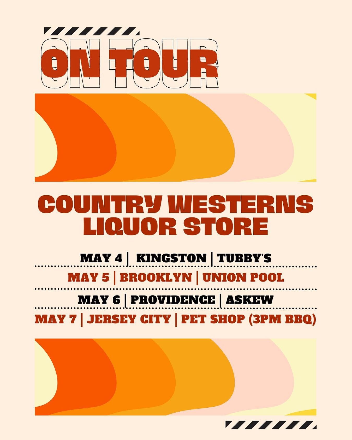 Shows in NYC AND BEYOND coming up this weekend! We got @liquorstorenj back on the streets for shows @tubbyskingston @union_pool @askewprov and @petshopjc TIX IN BIO! @illangel_illangel joins the party on 5/4 &amp; 5/5 🔥